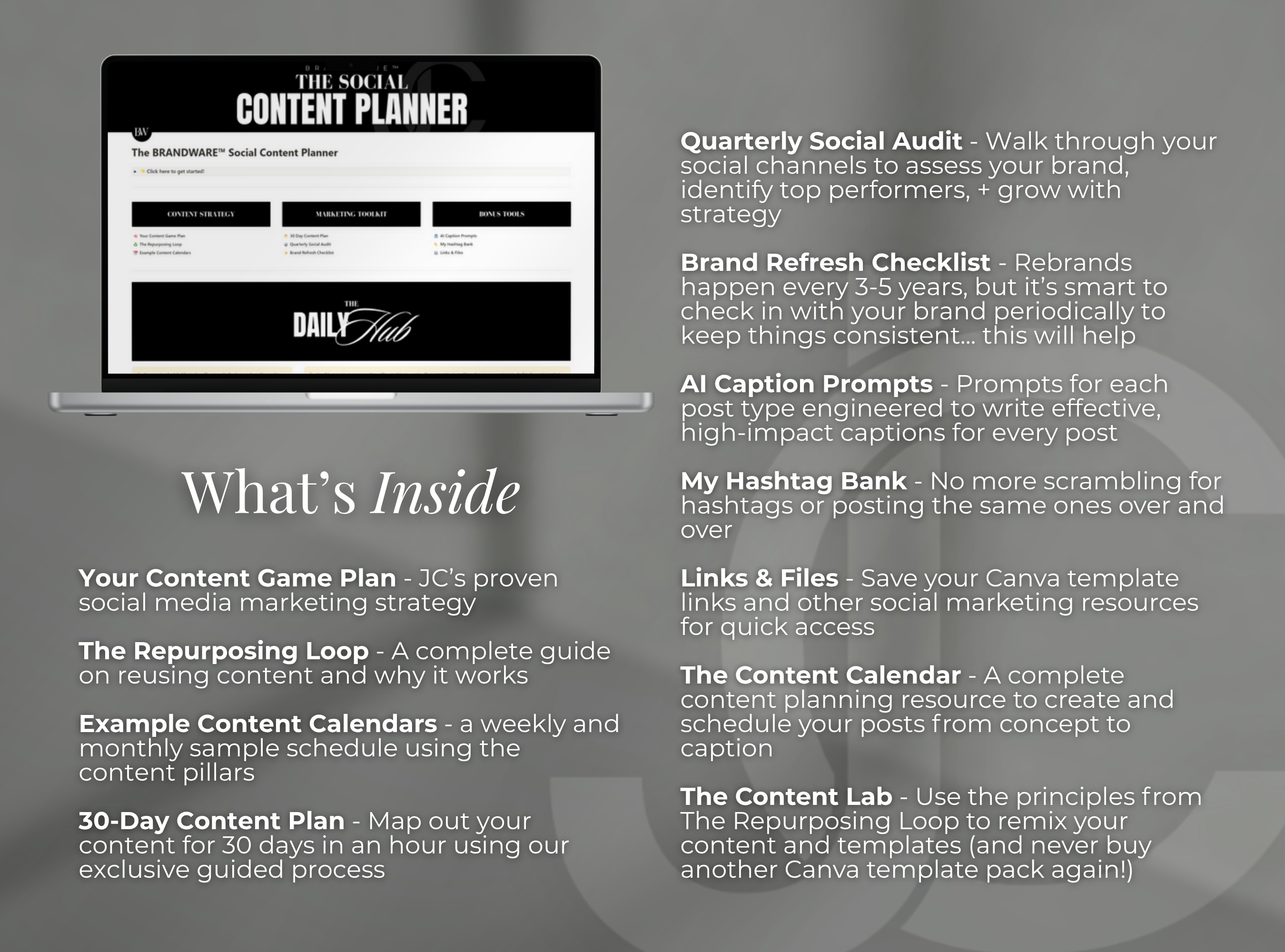 The BRANDWARE™ Social Content Dashboard