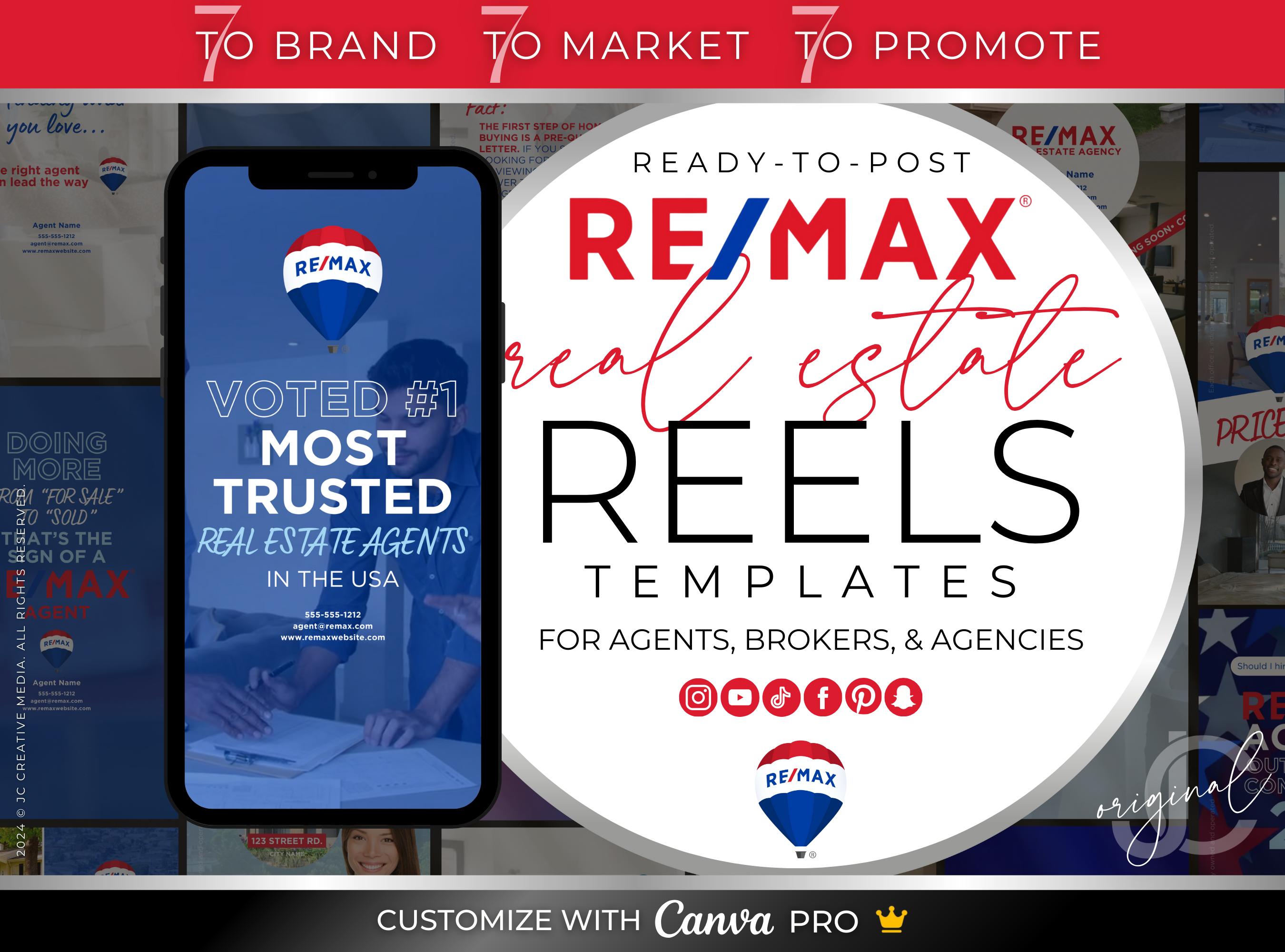 21 RE/MAX Real Estate Reels Videos for Social Media Marketing