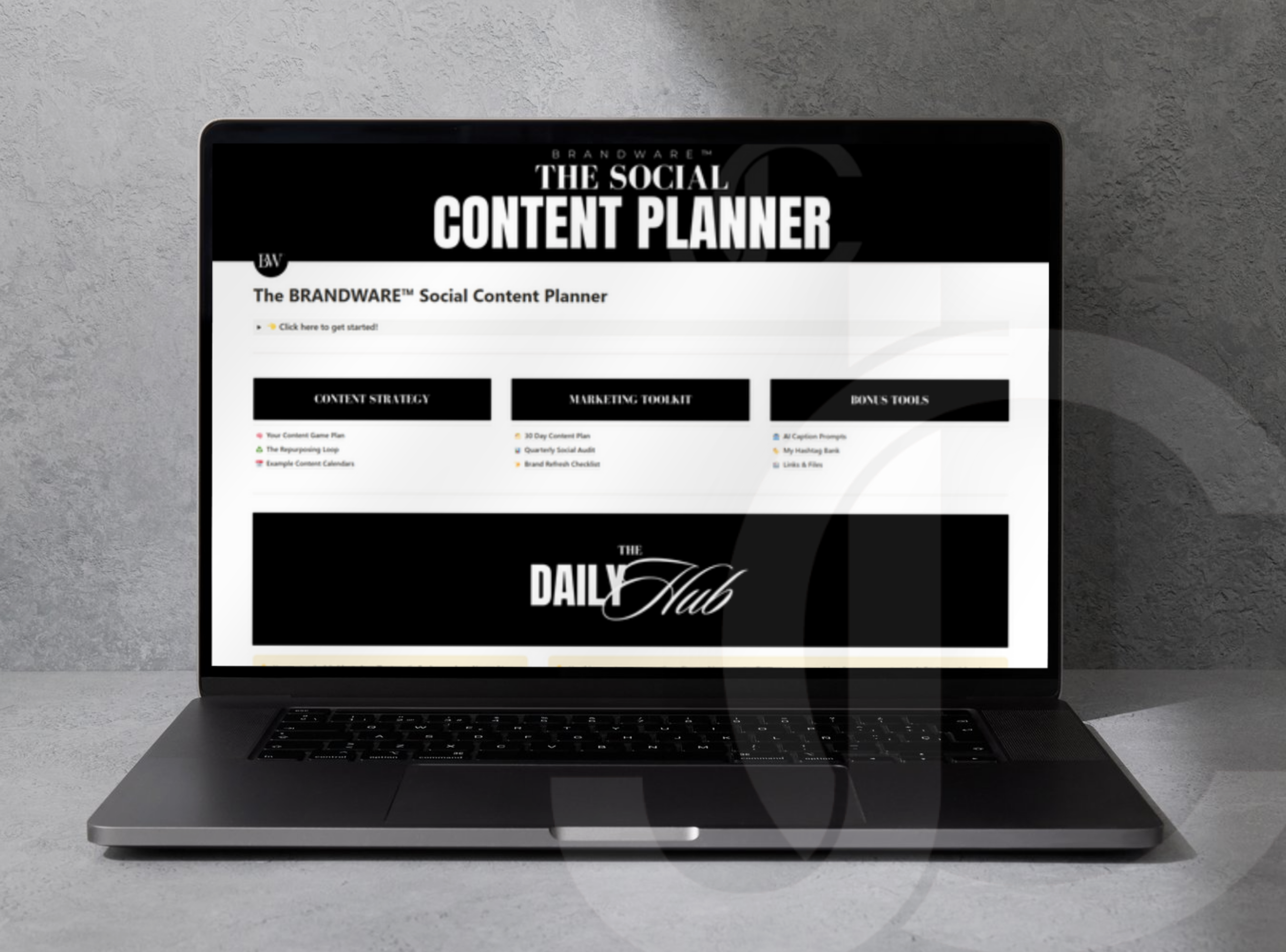 The BRANDWARE™ Social Content Dashboard