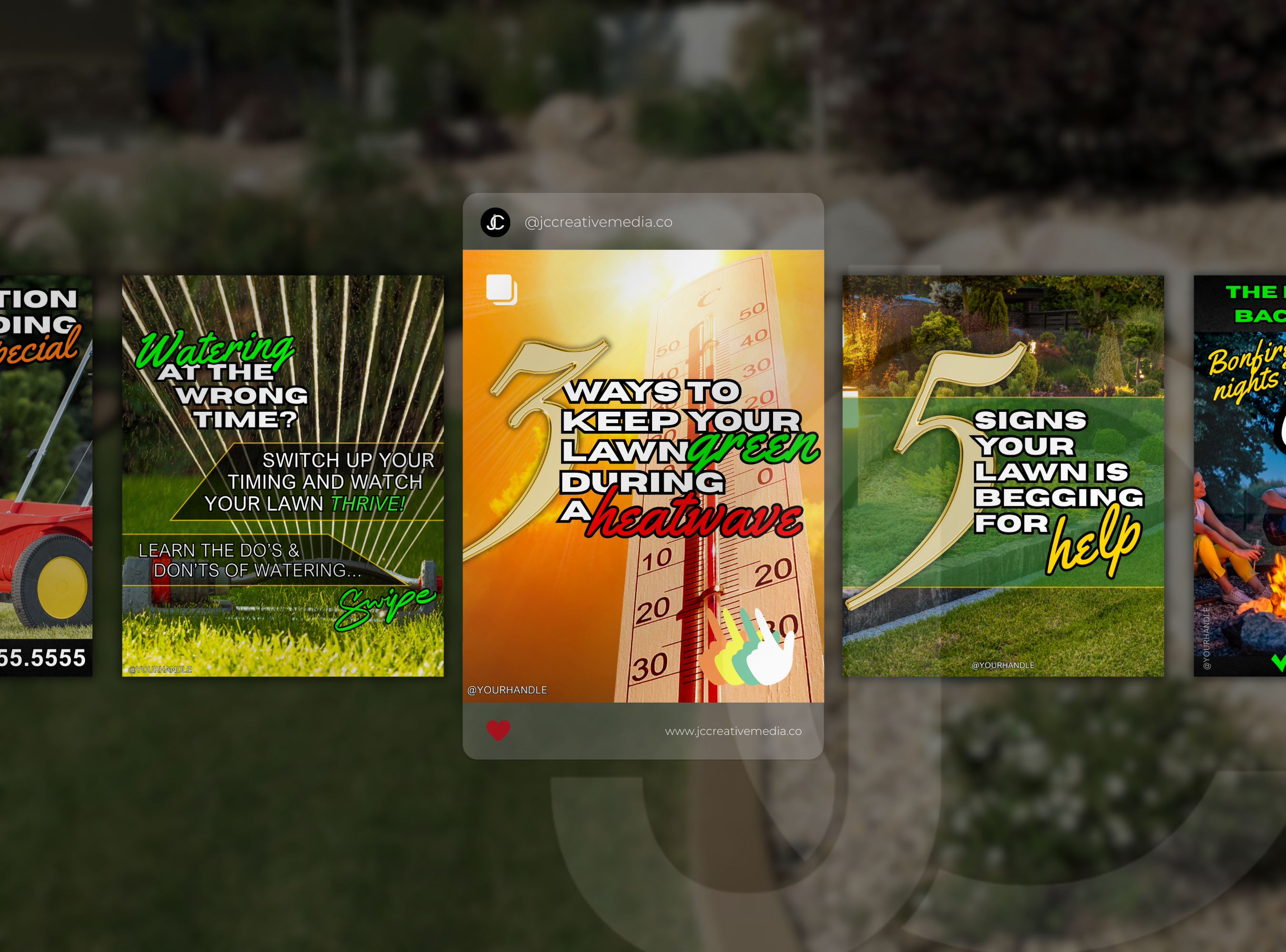 The Lawn Care Social Media Marketing Suite
