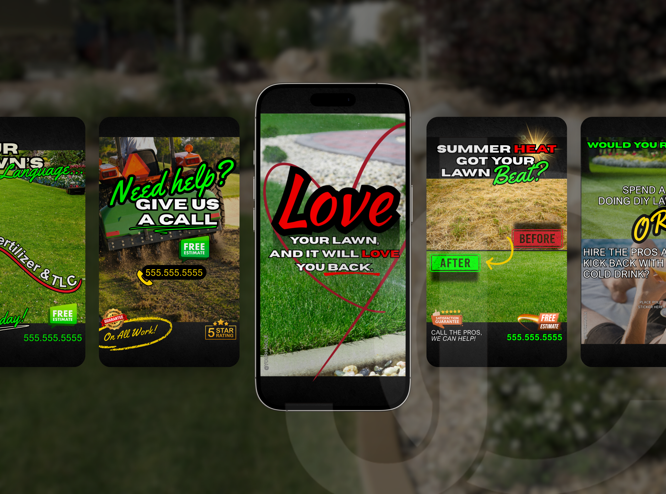 The Lawn Care Social Media Marketing Suite