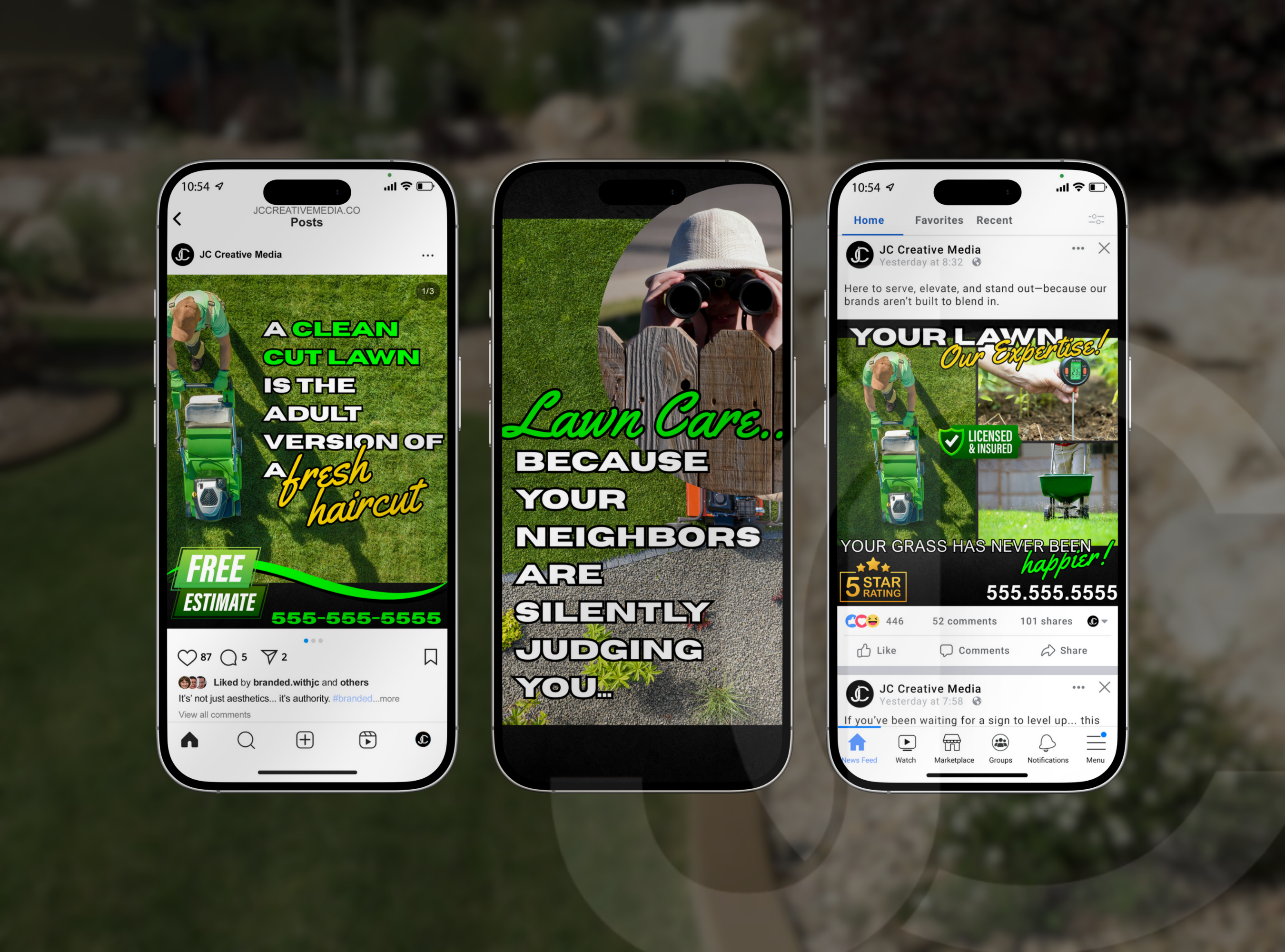 The Lawn Care Social Media Marketing Suite