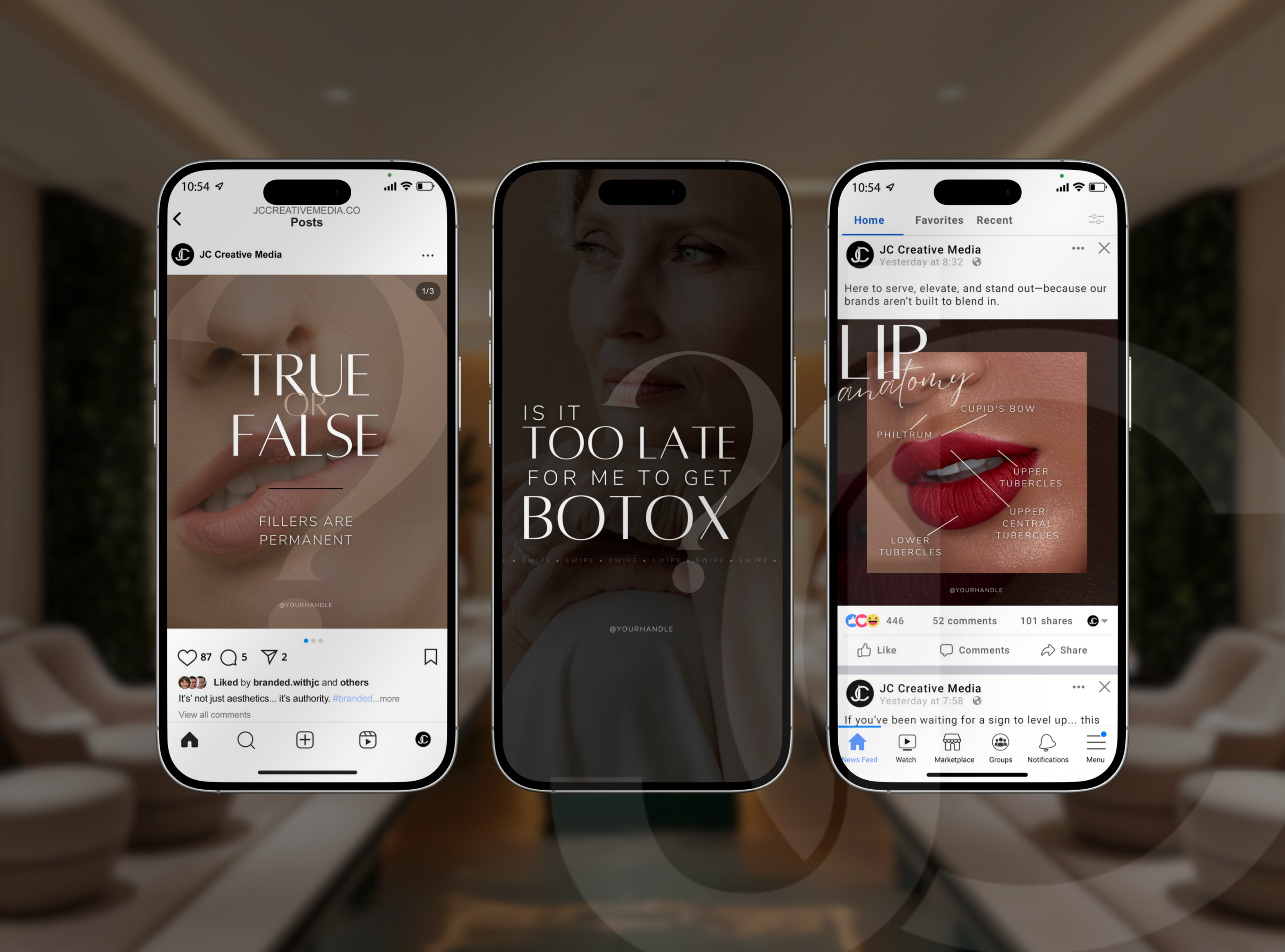 The Botox & Filler Social Suite