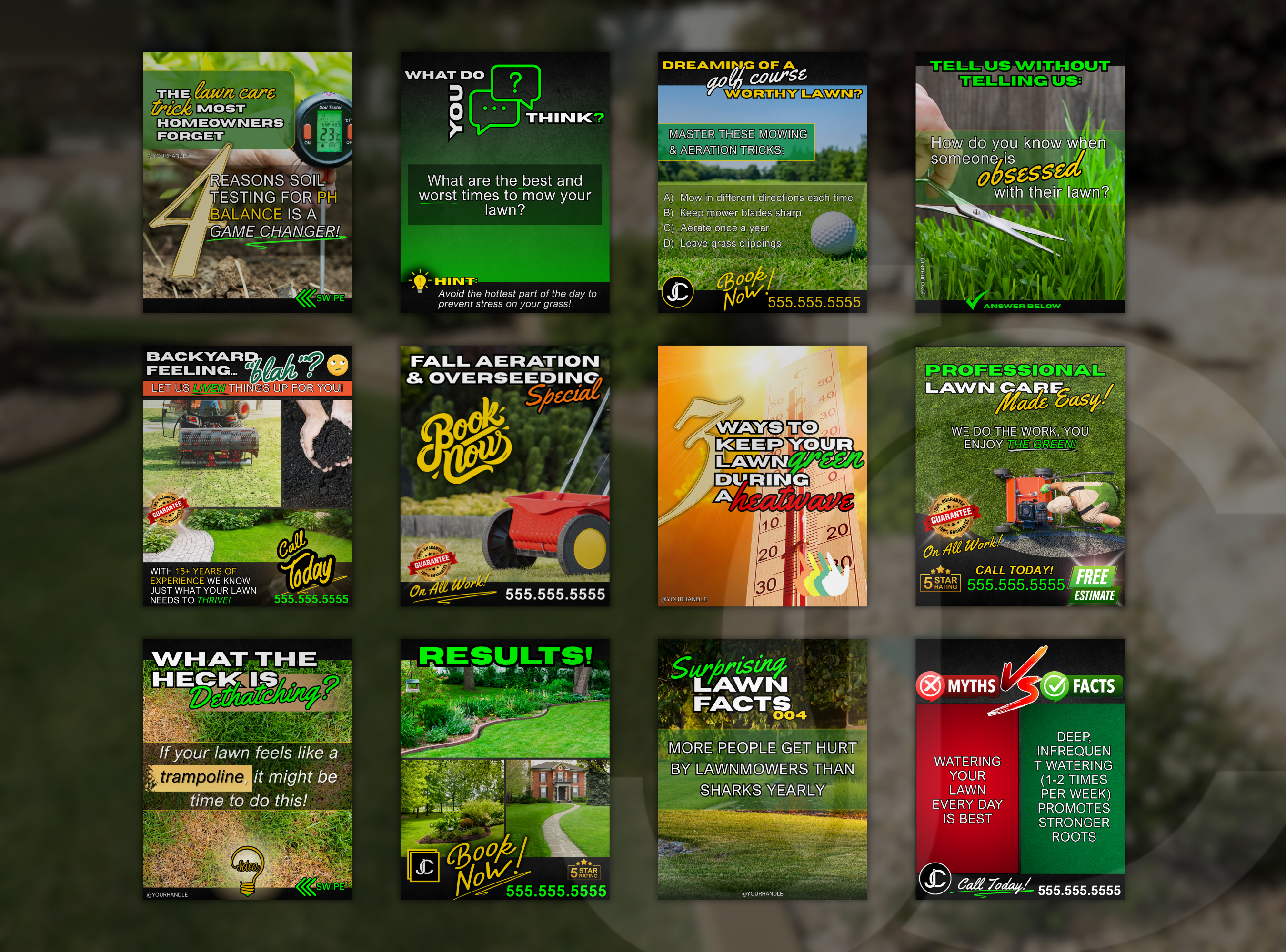 The Lawn Care Social Media Marketing Suite