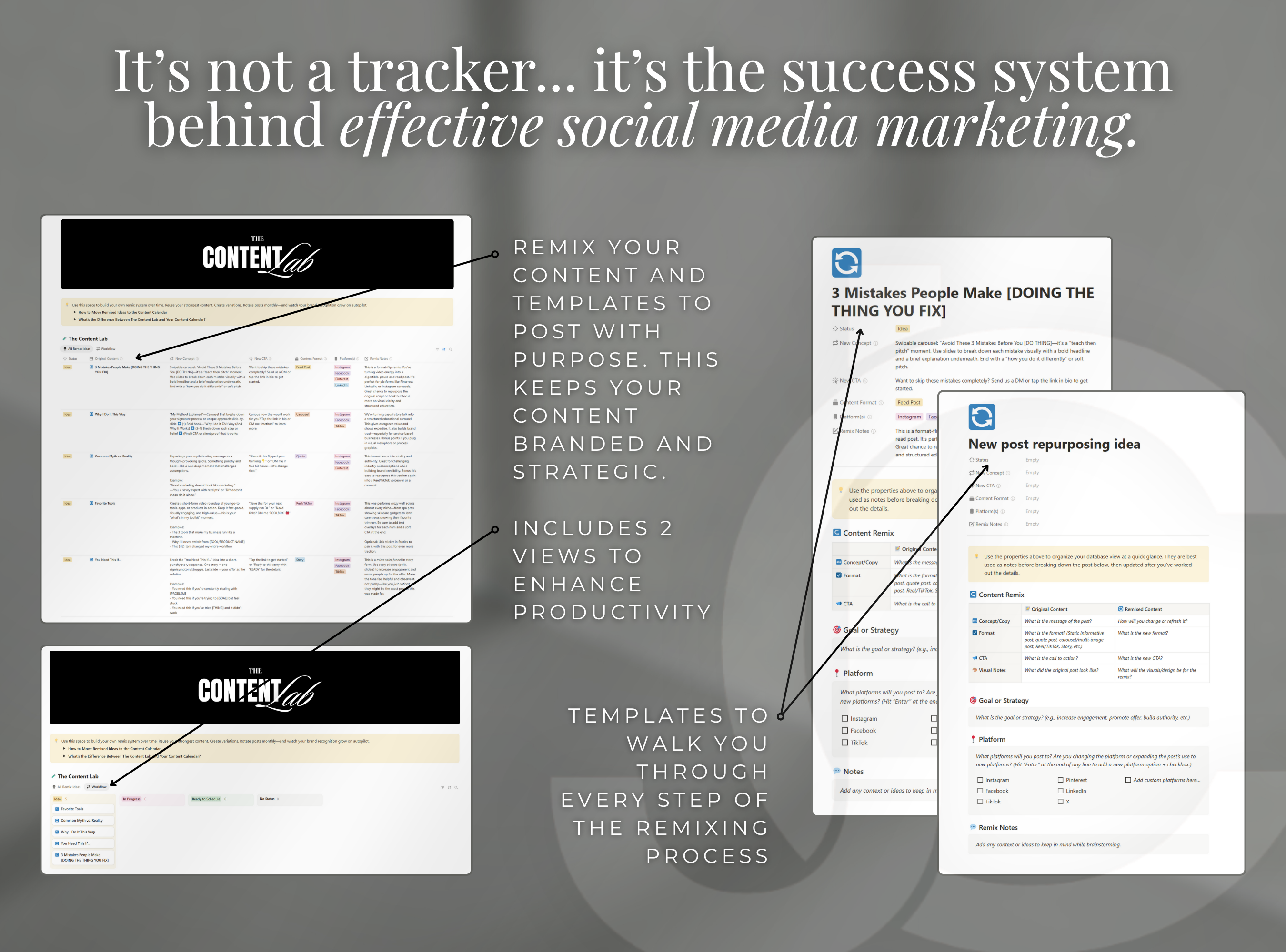 The BRANDWARE™ Social Content Dashboard