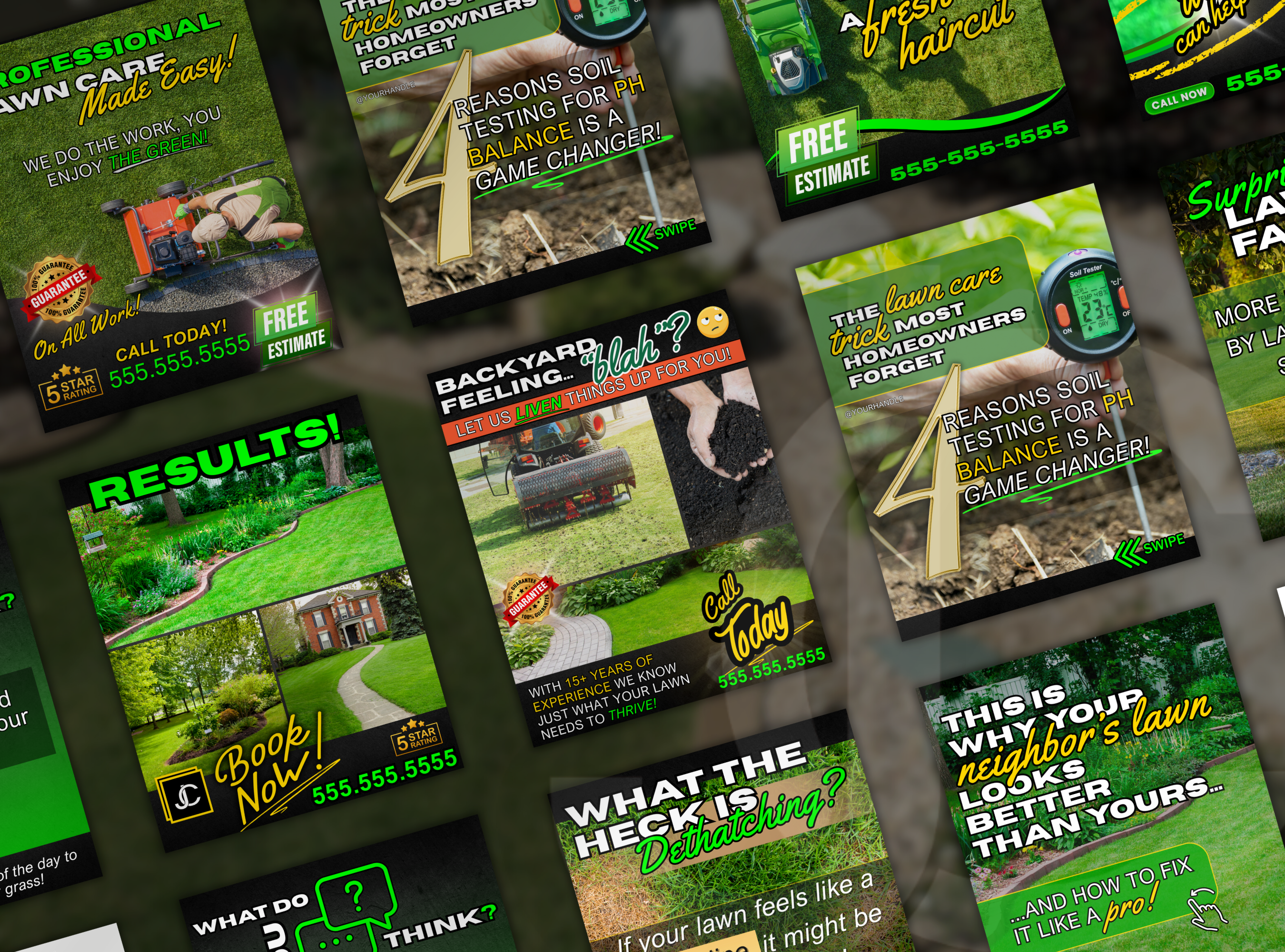 The Lawn Care Social Media Marketing Suite
