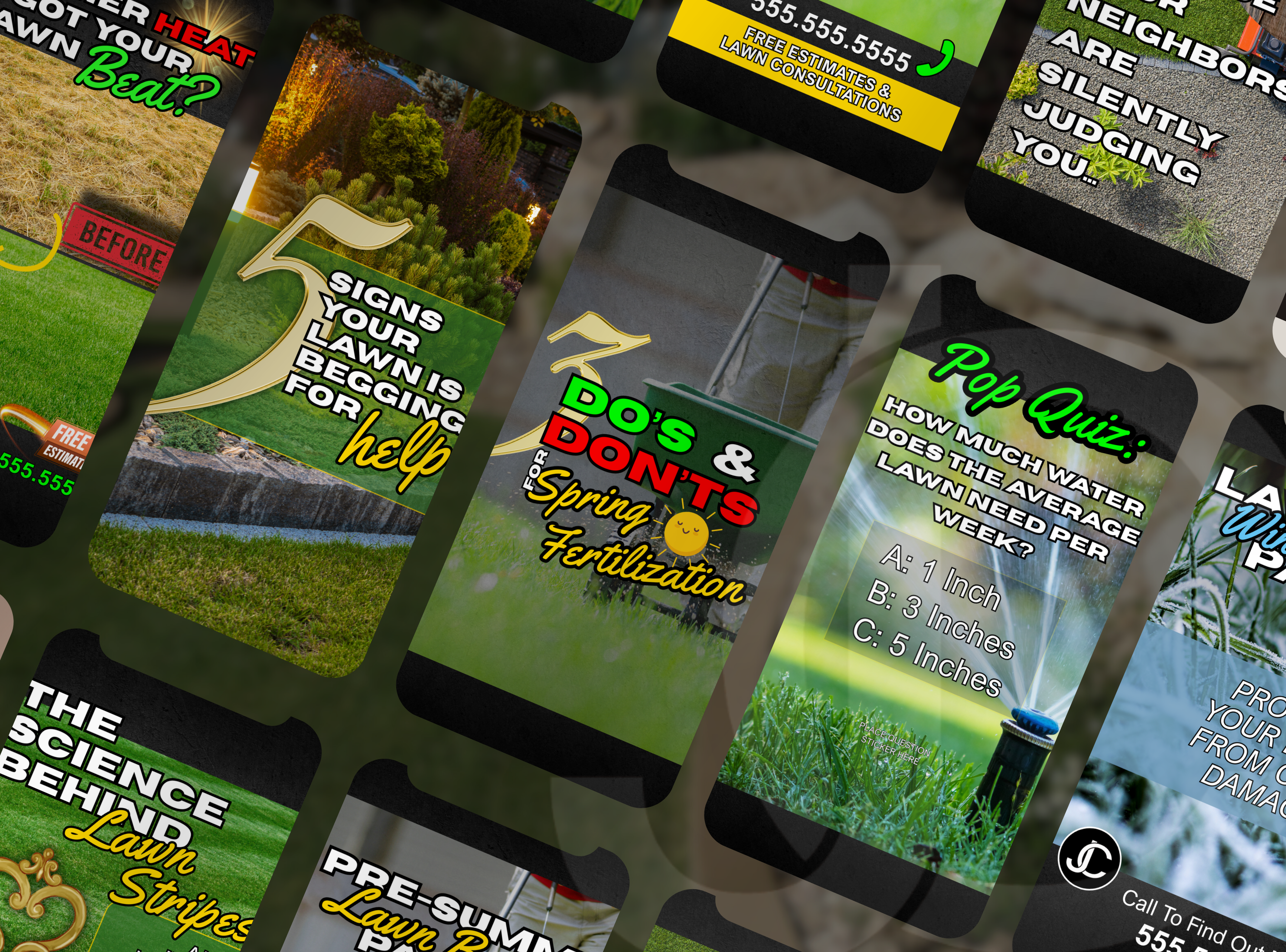 The Lawn Care Social Media Marketing Suite