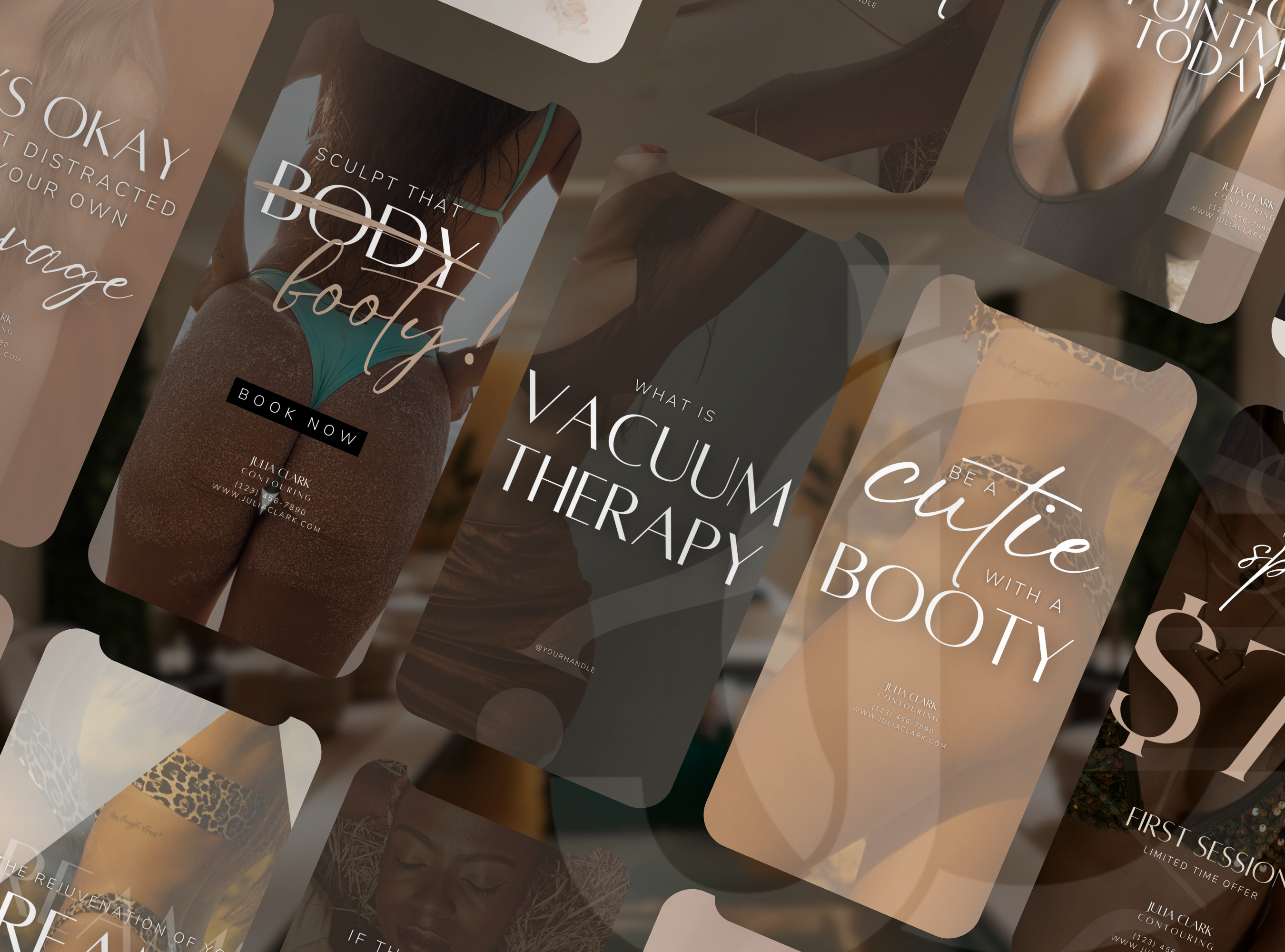 The Vacuum Therapy BBL & Breast Lift Social Media Marketing Suite