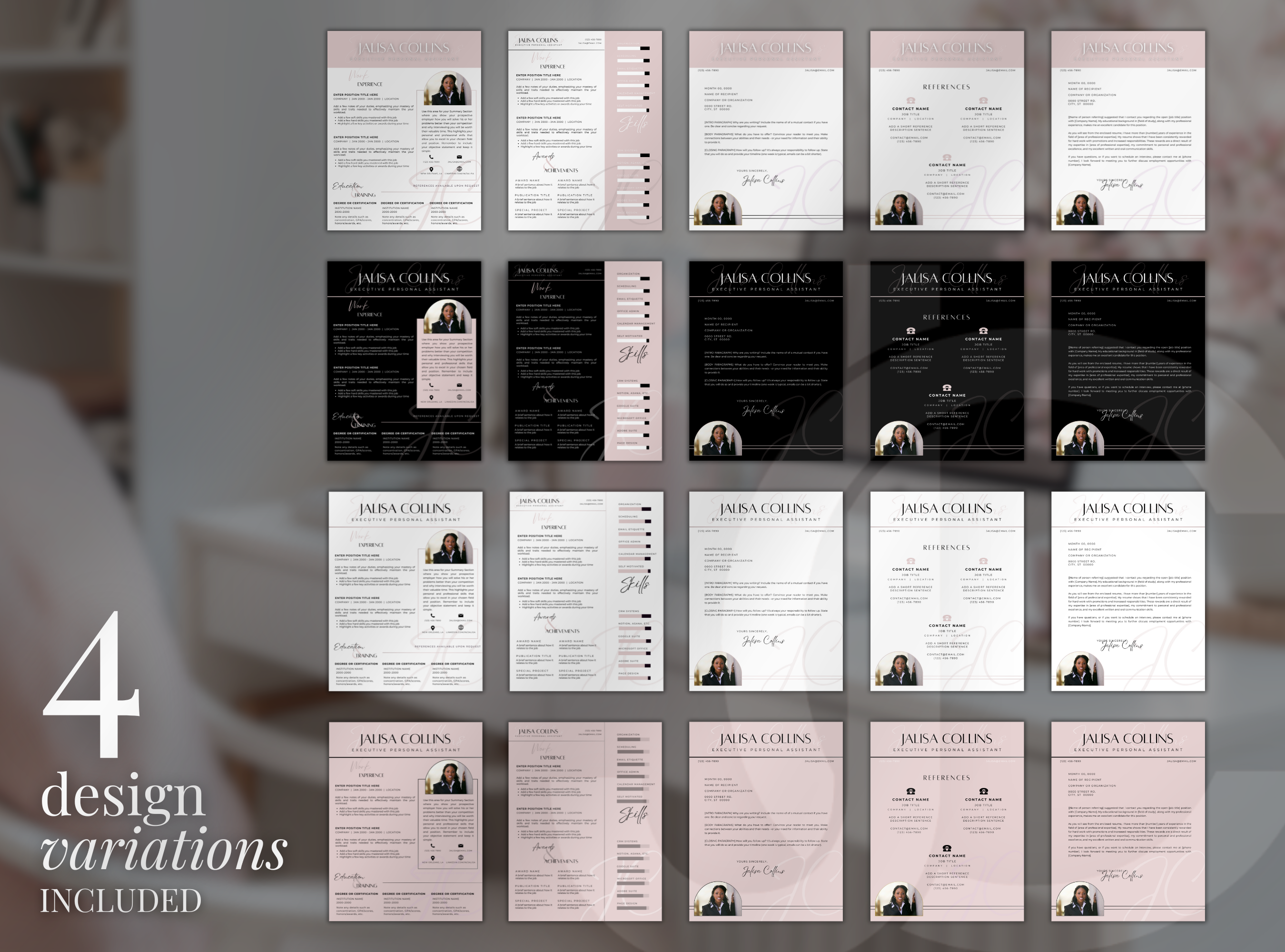 The Resume + Personal Branding Suite: The Elegance Edition