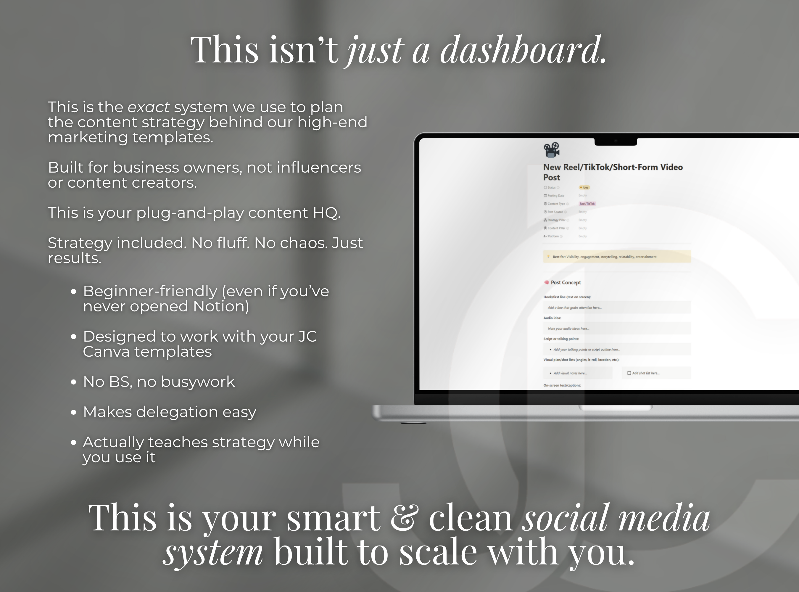 The BRANDWARE™ Social Content Dashboard
