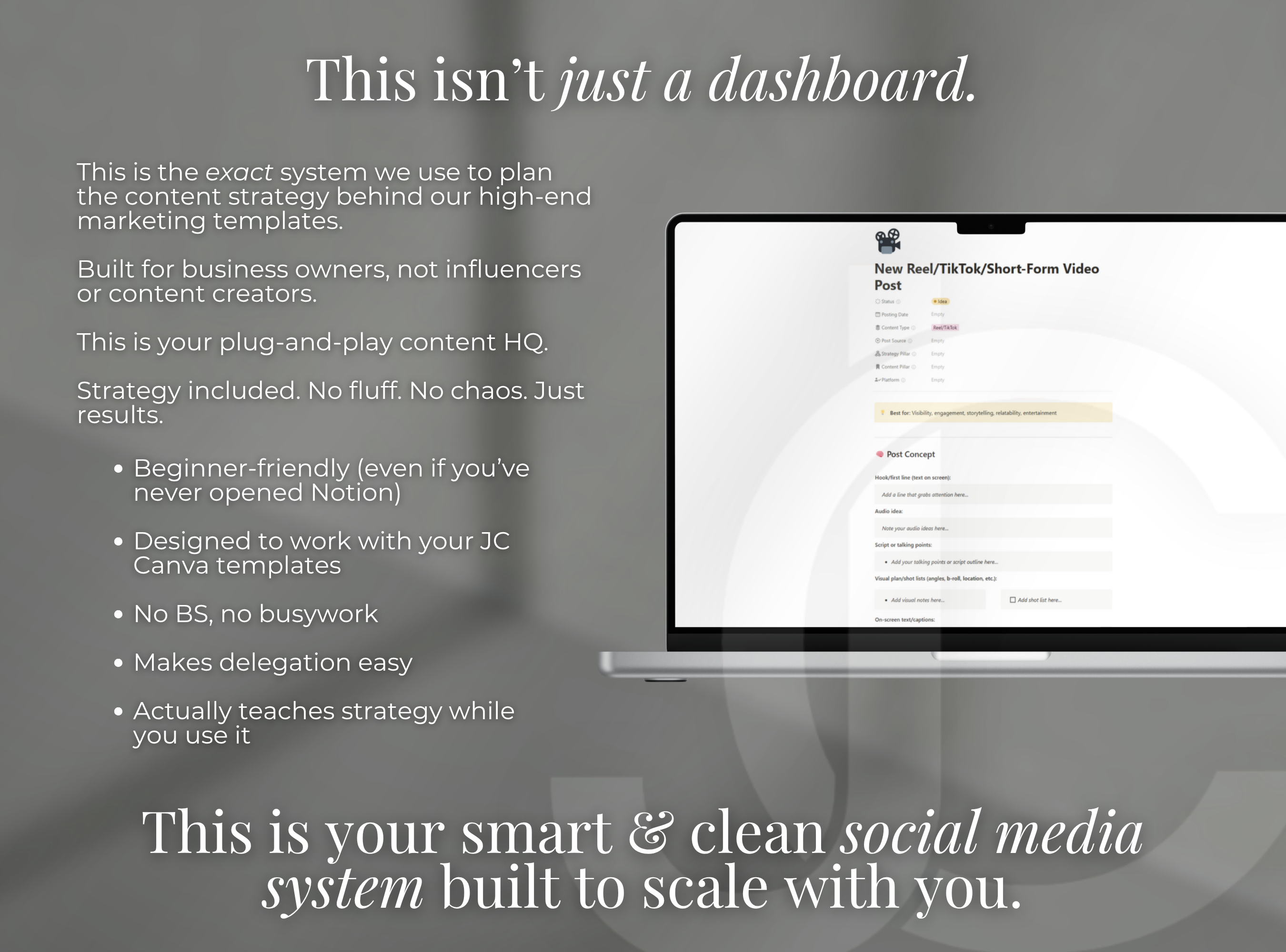 The BRANDWARE™ Social Content Dashboard