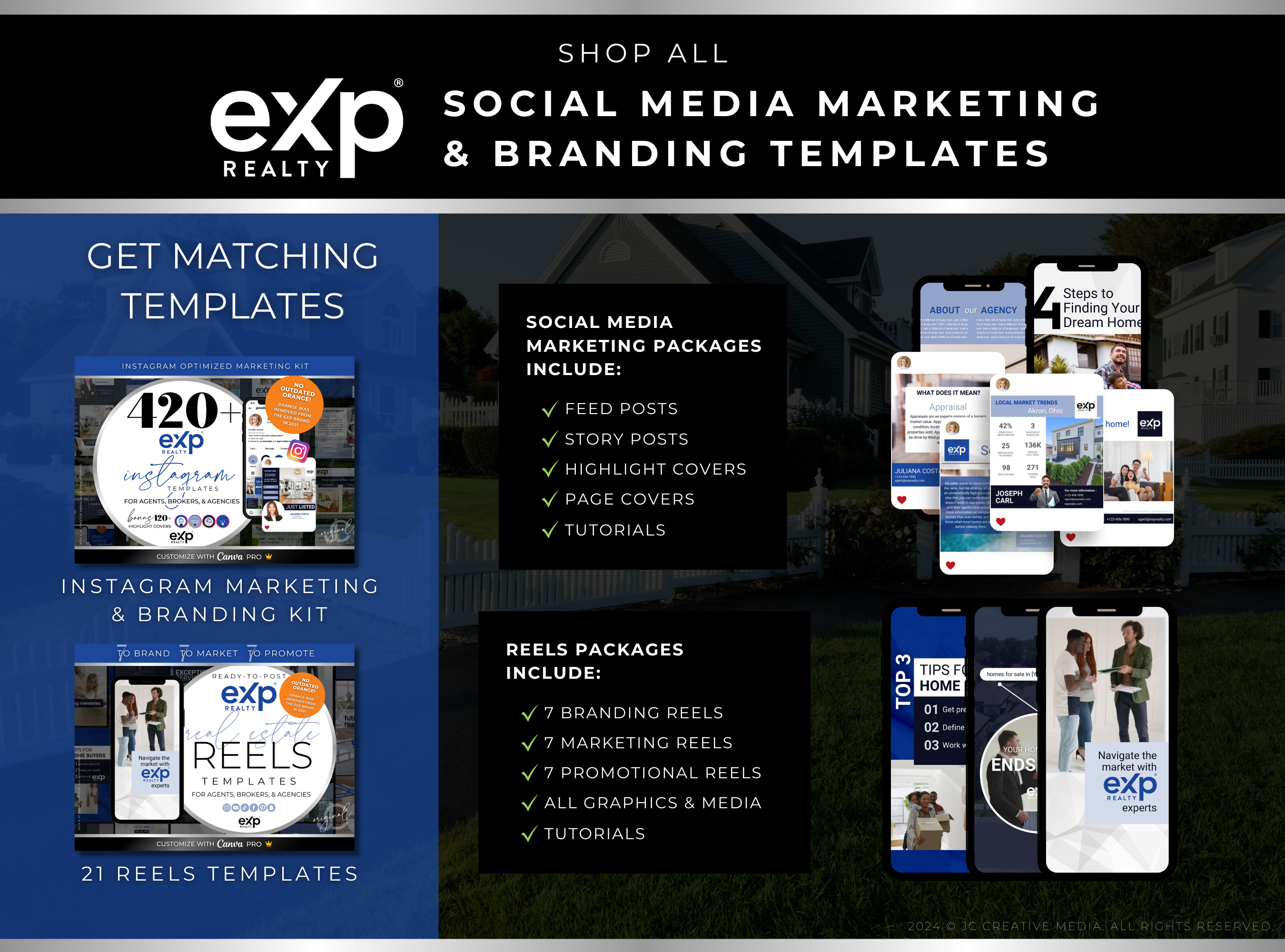 220+ eXp Realty Facebook Post & Story Templates for Real Estate Agents