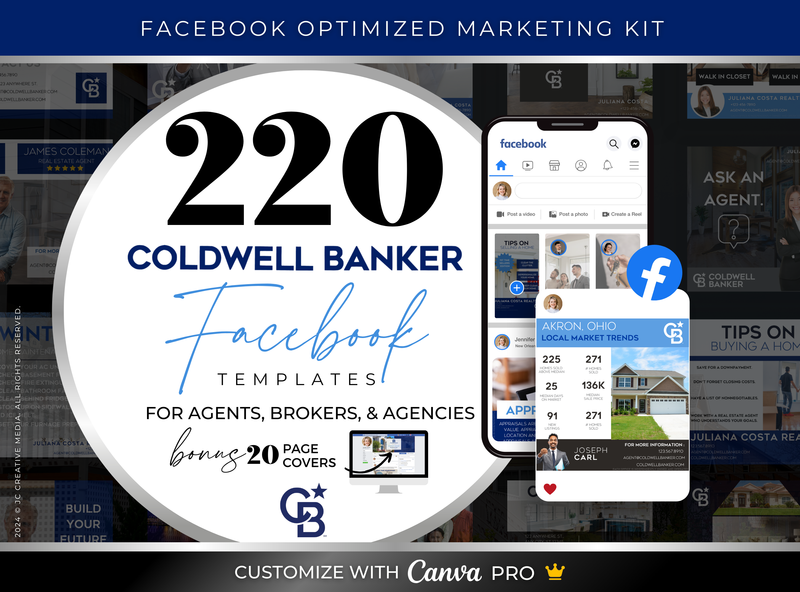 220+ Coldwell Banker Facebook Post & Story Templates for Real Estate Agents