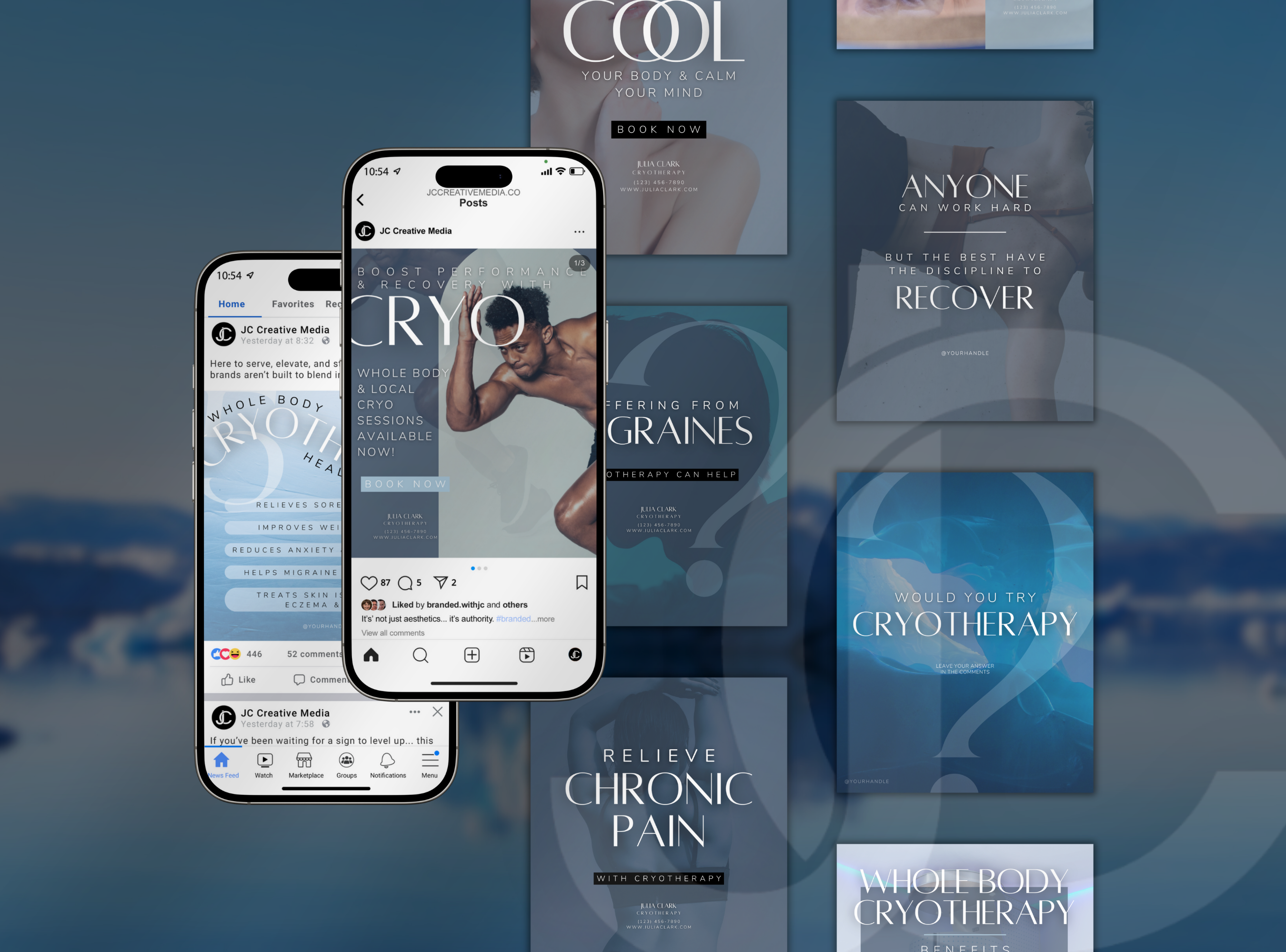The Cryotherapy Social Media Marketing Suite