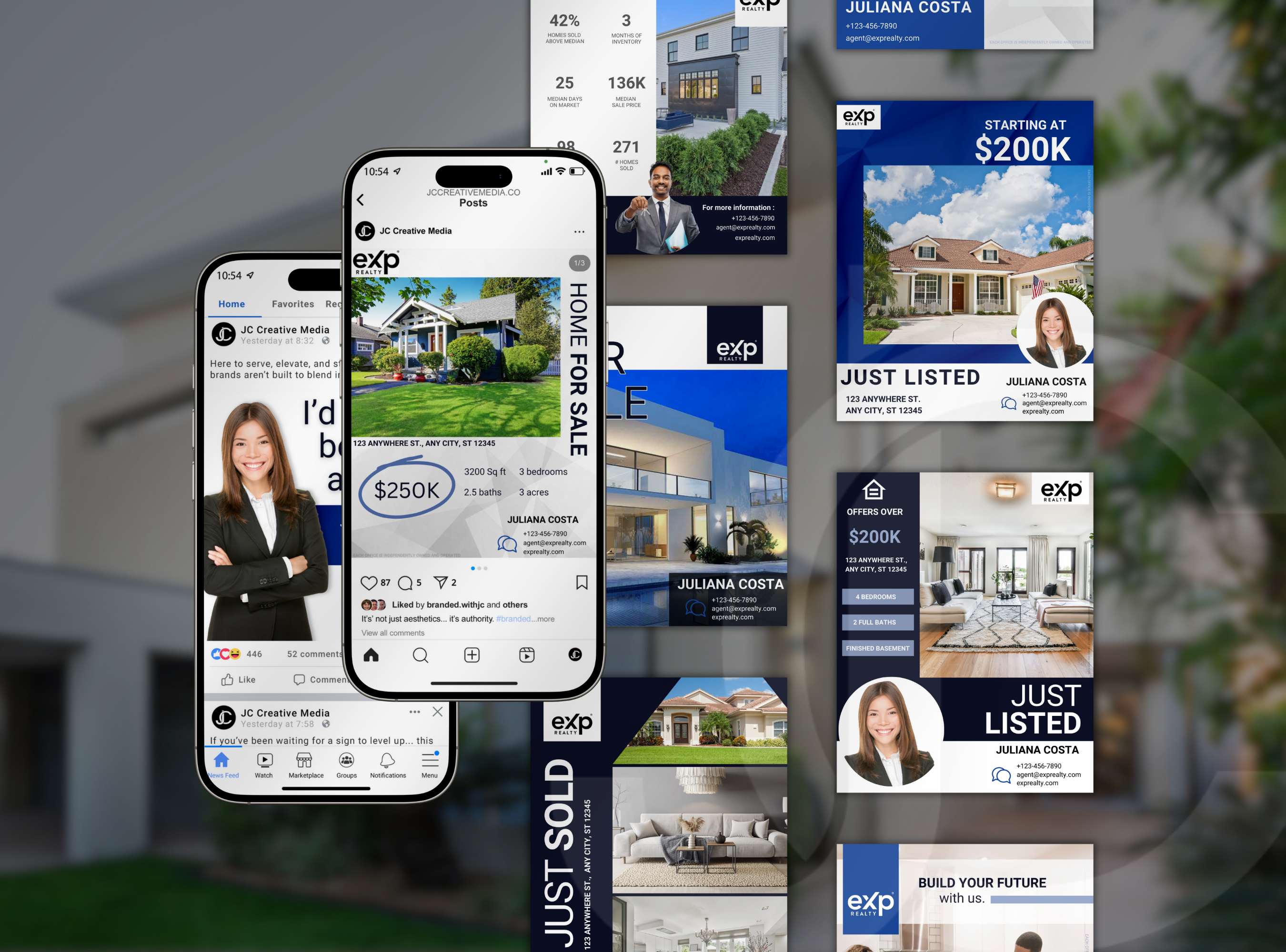 eXp Realty® Branded Social Media Marketing Suite