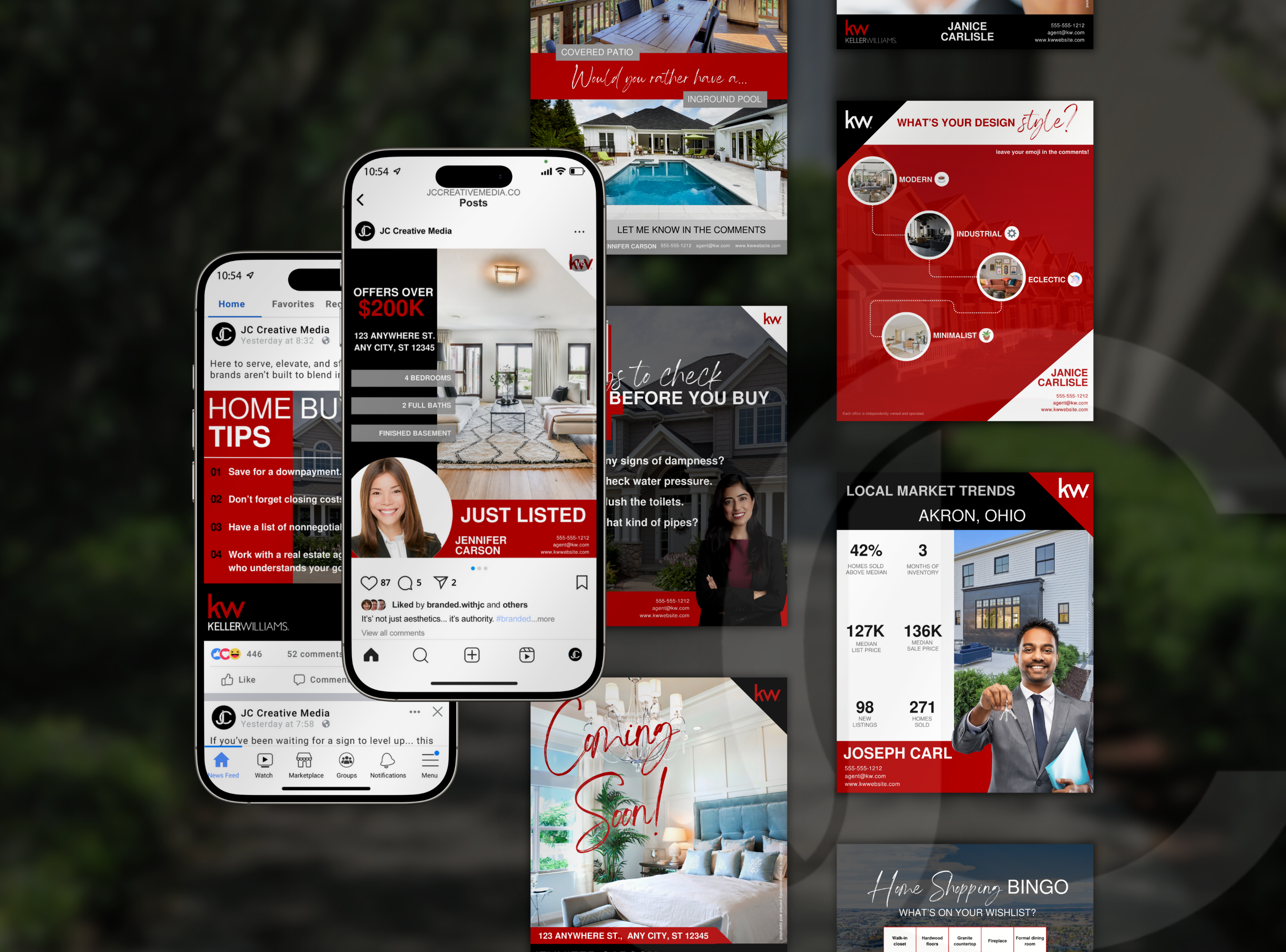 KellerWilliams® Branded Social Media Marketing Suite