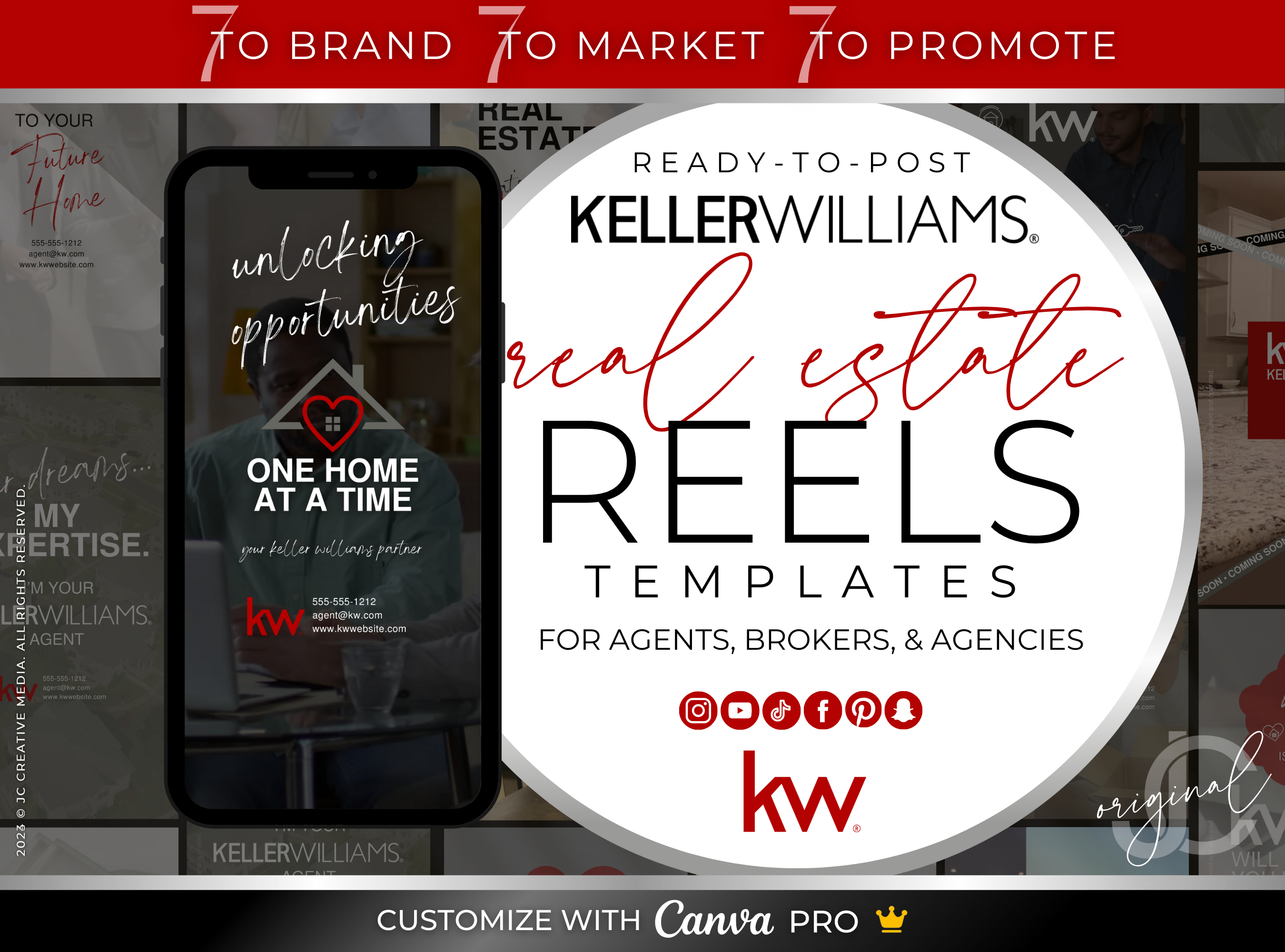 21 KellerWilliams Real Estate Reels Videos for Social Media Marketing