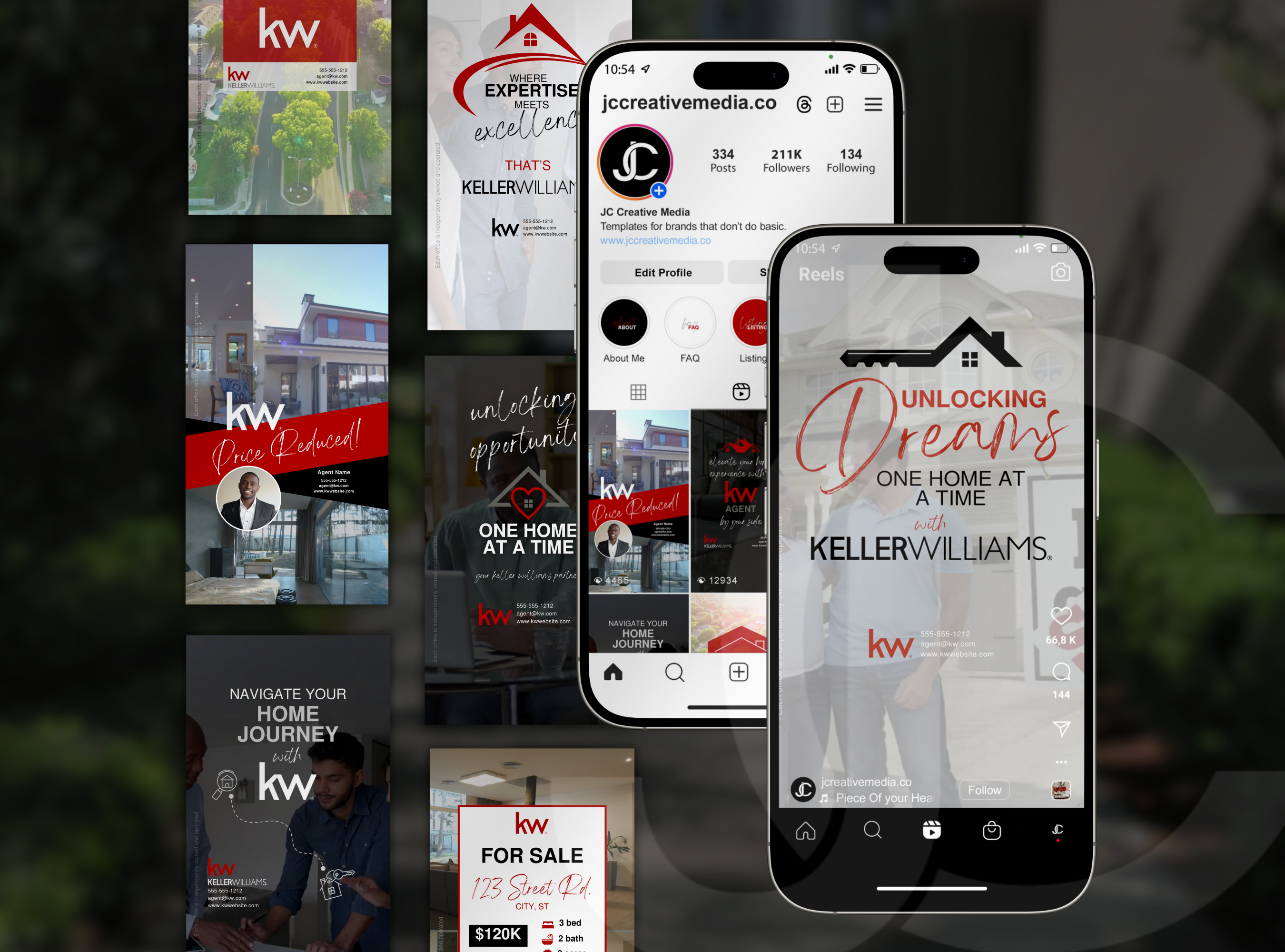 KellerWilliams® Branded Real Estate Reels