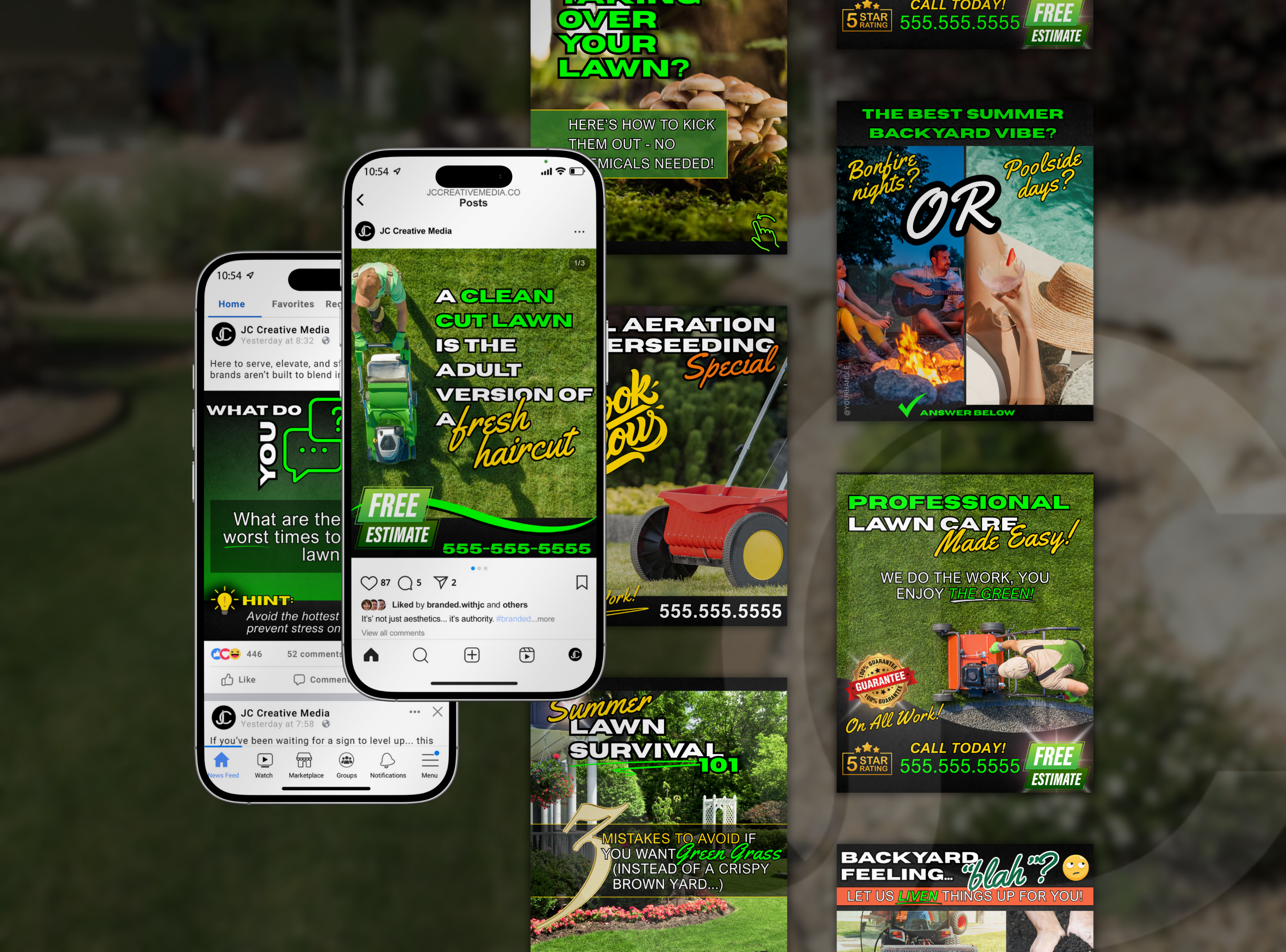 The Lawn Care Social Media Marketing Suite