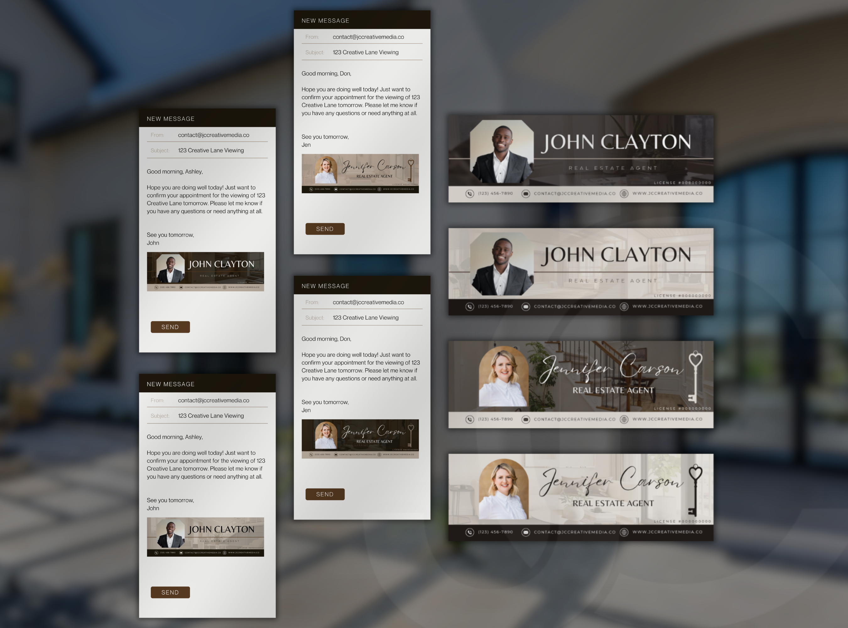 Realtor Email Signature Templates