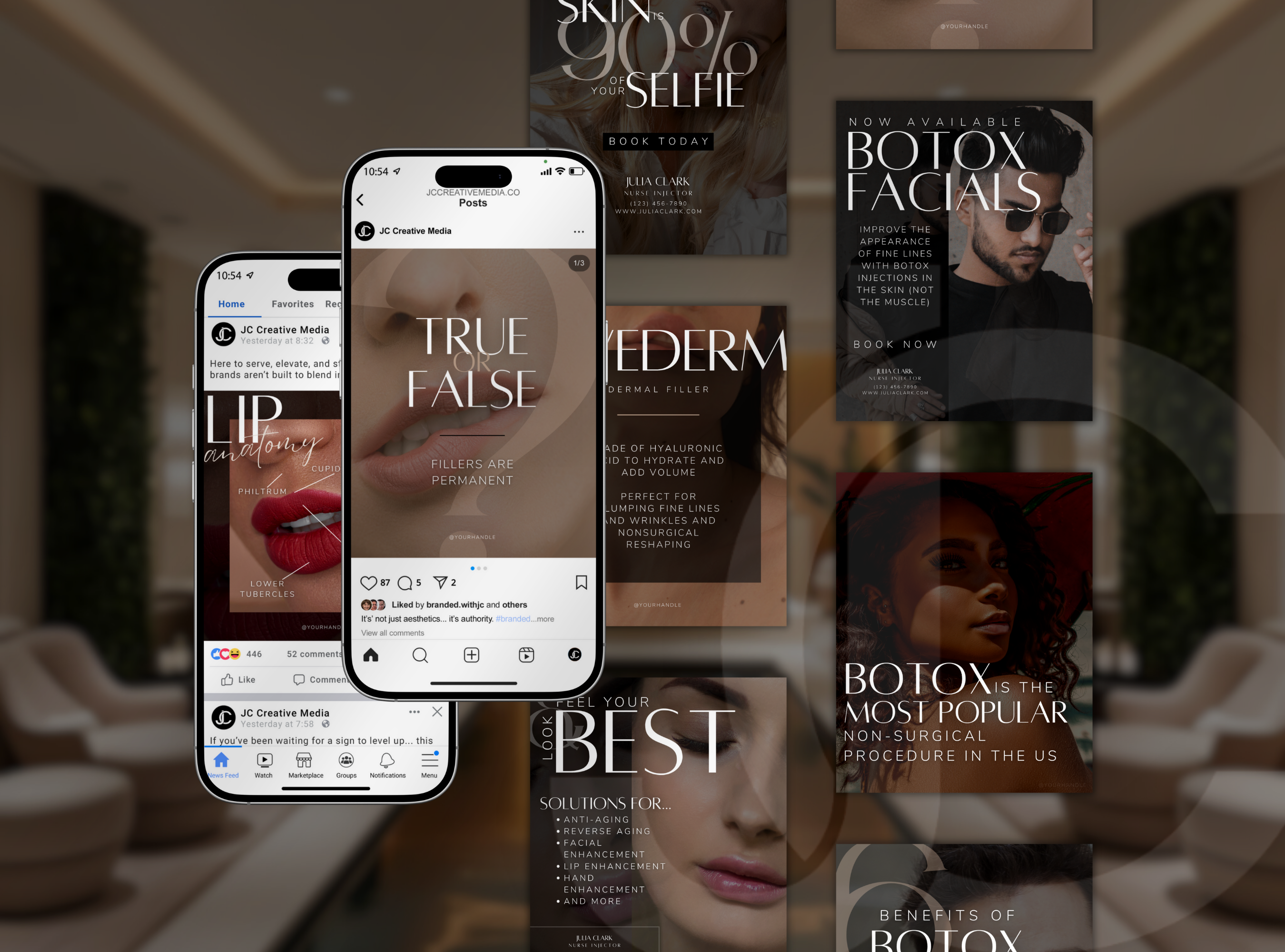 The Botox & Filler Social Media Marketing Suite