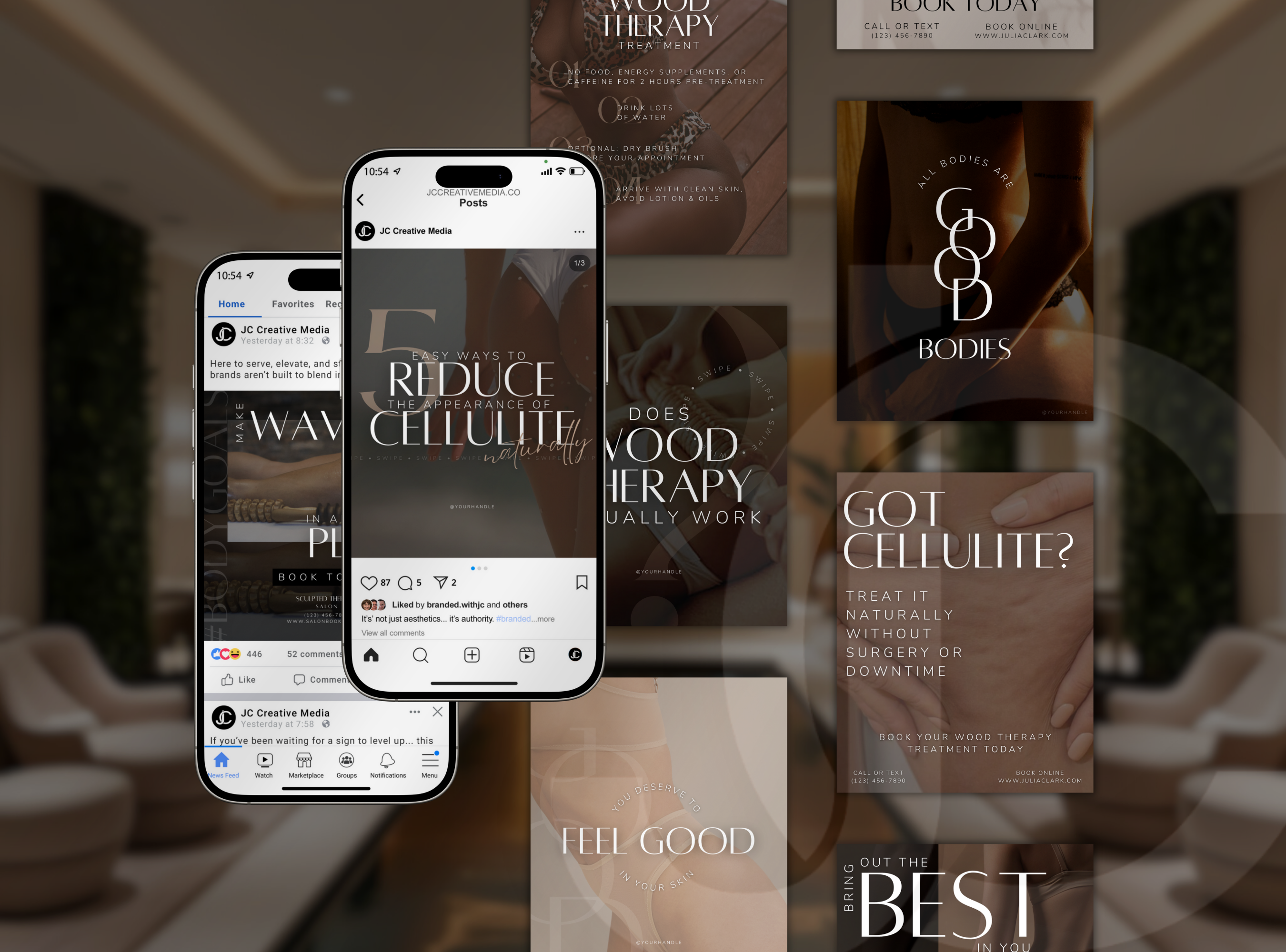 The Wood Therapy Social Media Marketing Suite