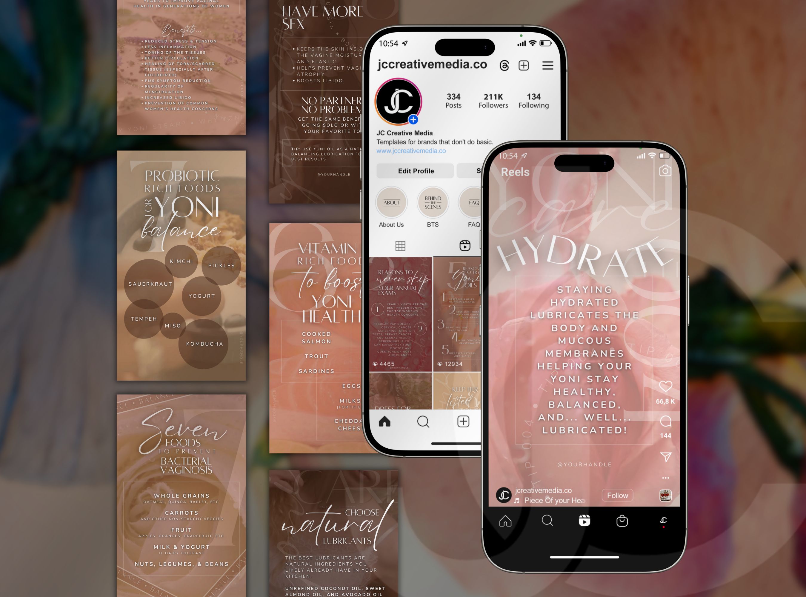 Yoni Care & Women's Health/Wellness Reels