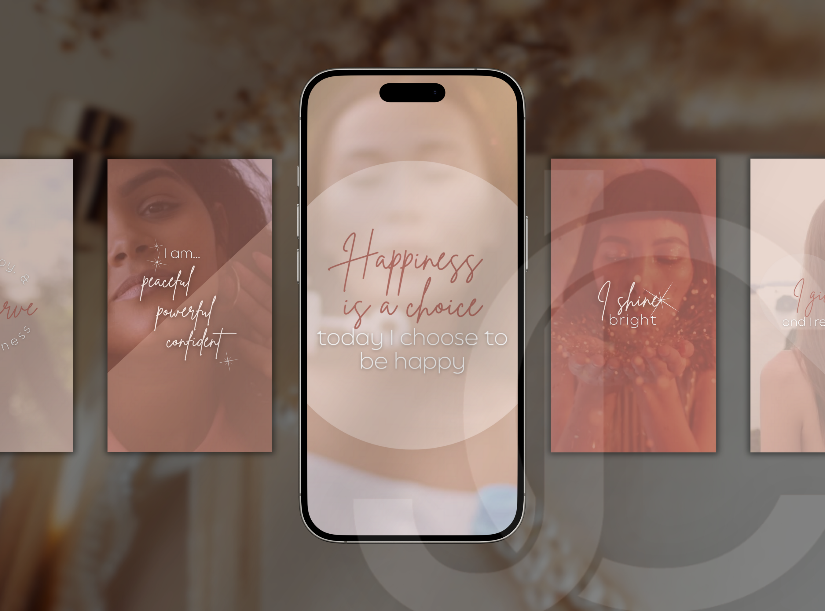 The Self Care Affirmation Reels Series: The Halcyon Collection
