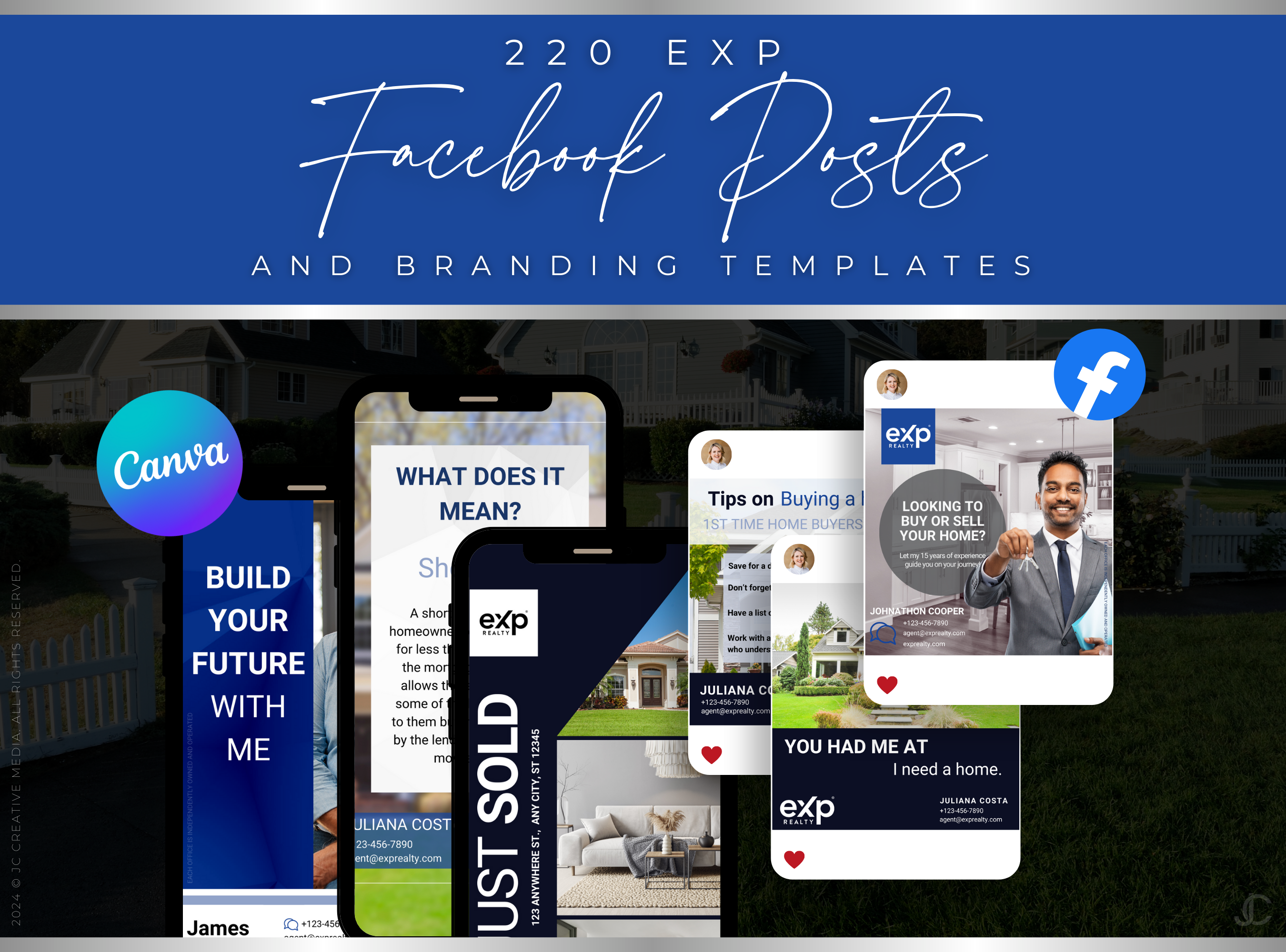 220+ eXp Realty Facebook Post & Story Templates for Real Estate Agents