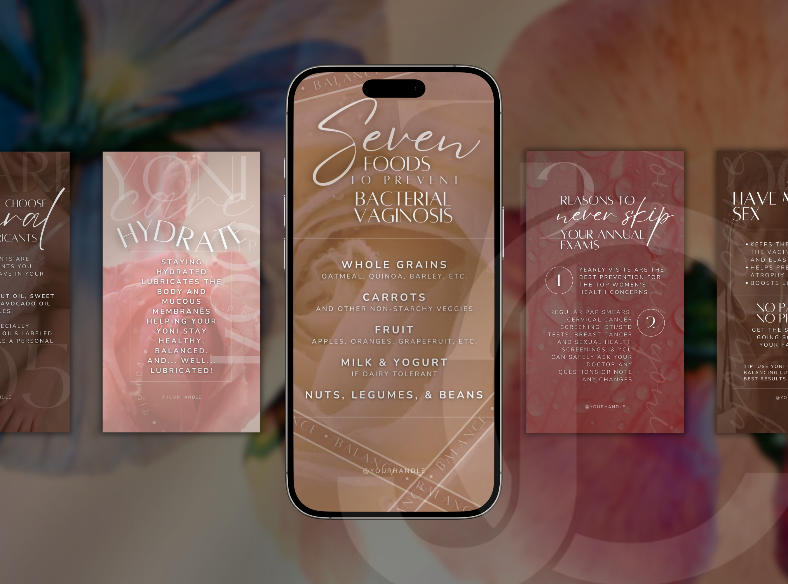 The Yoni Care/Women's Health Reels Series: First Edition