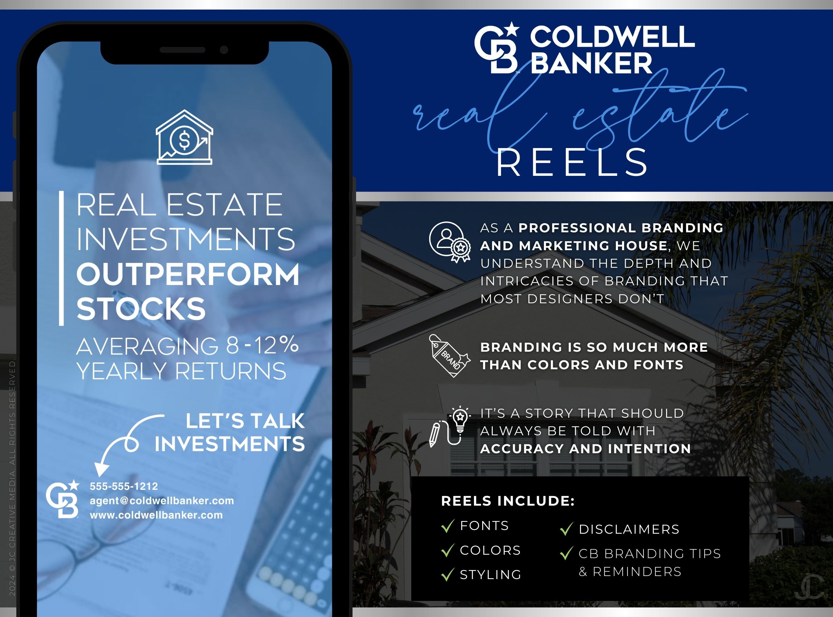 21 Coldwell Banker Real Estate Reels Videos for Social Media Marketing