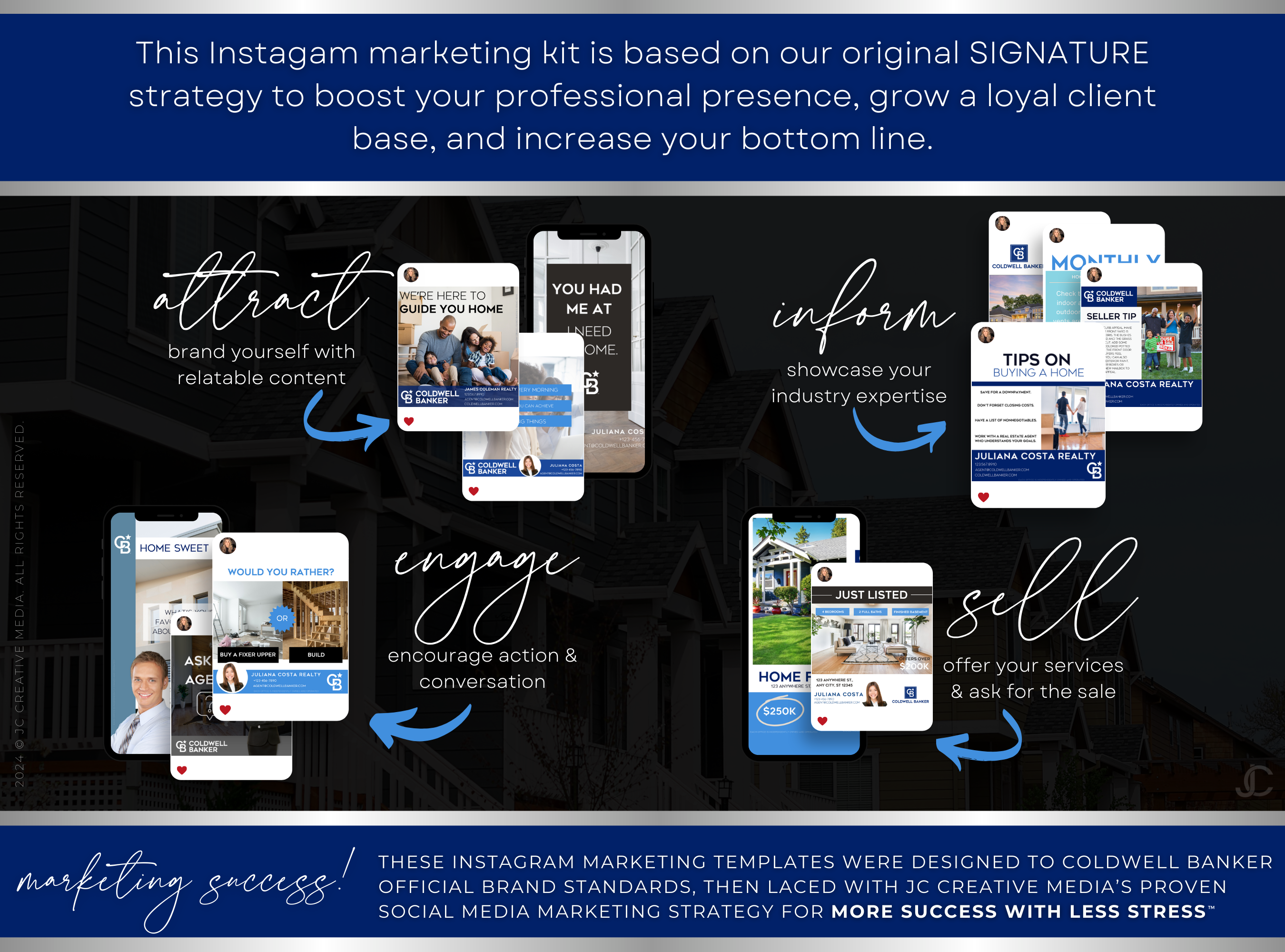 420+ Coldwell Banker Instagram Marketing & Branding Templates for Real Estate Agents