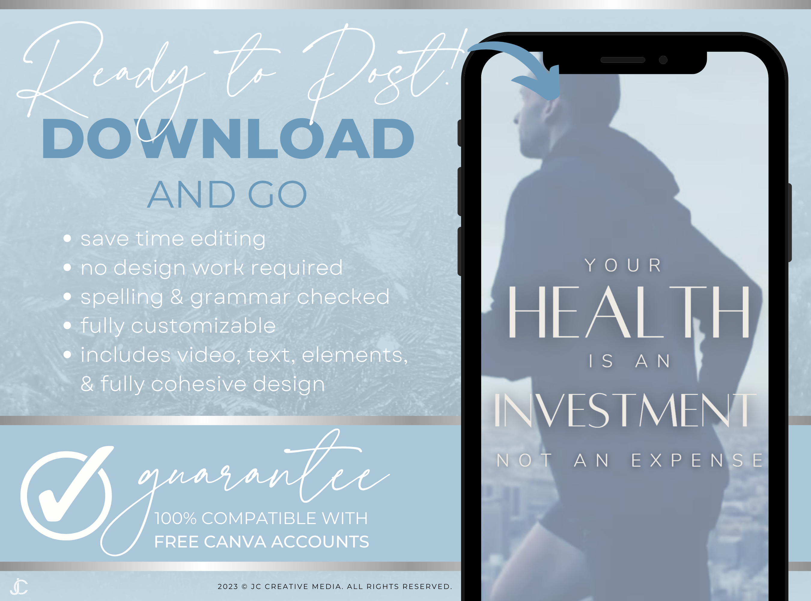 21 Cryotherapy Marketing Reels Posts (Video Canva Templates) | Aesthete Collection™ Ice Edition