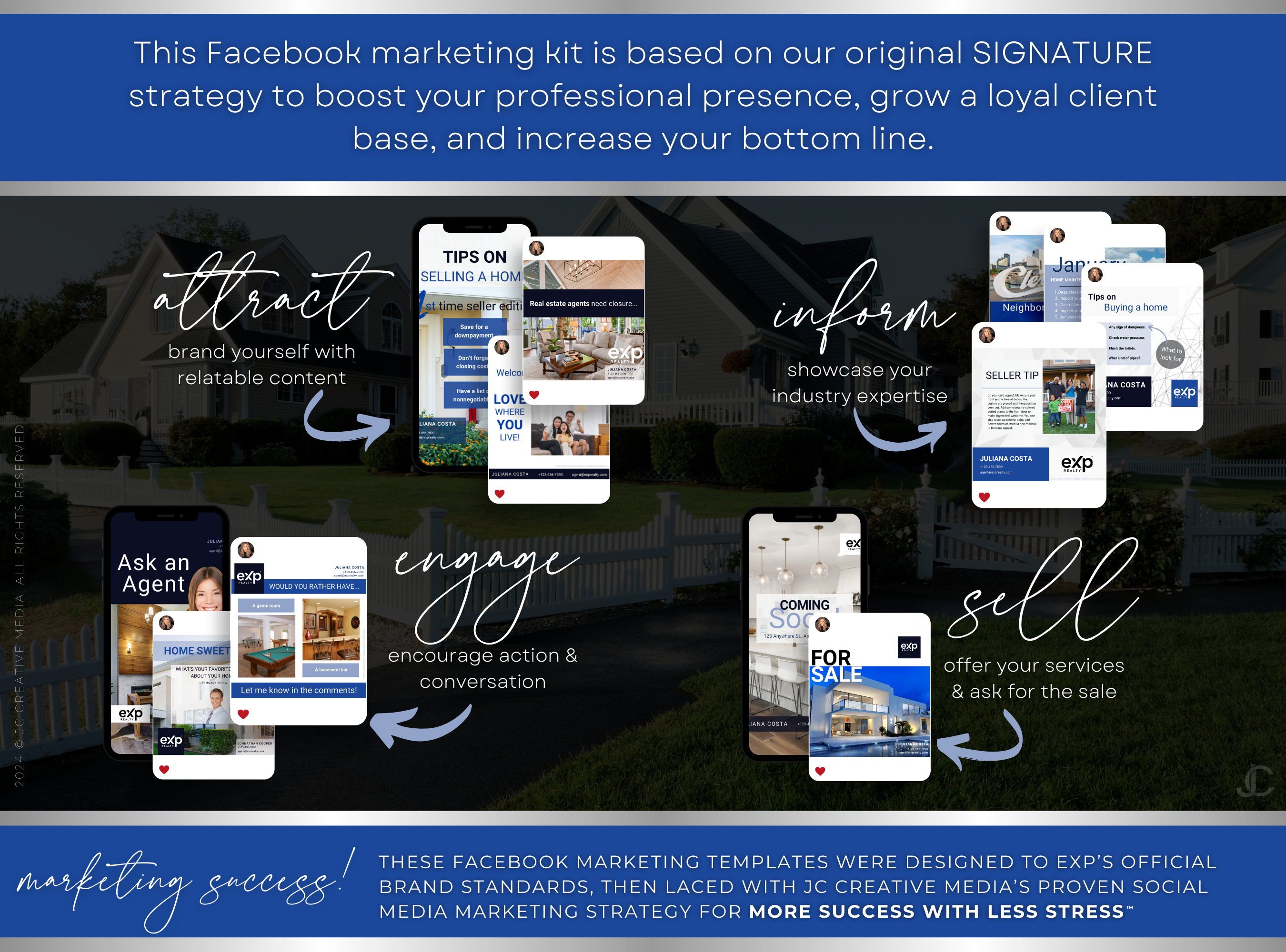 220+ eXp Realty Facebook Post & Story Templates for Real Estate Agents