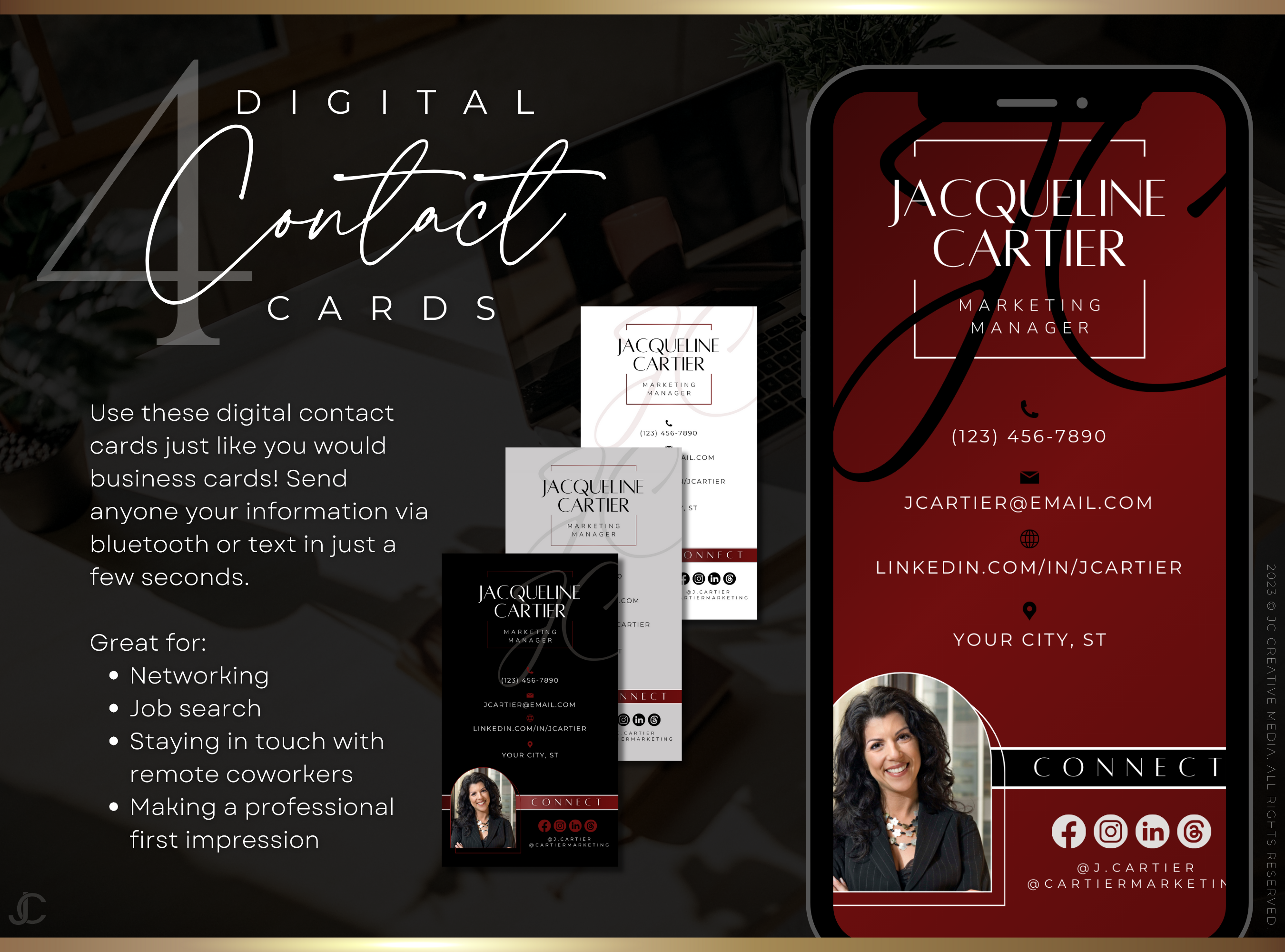 Designer Resume™ Suite (Canva Templates) | Aesthete Collection™ Vogue Edition