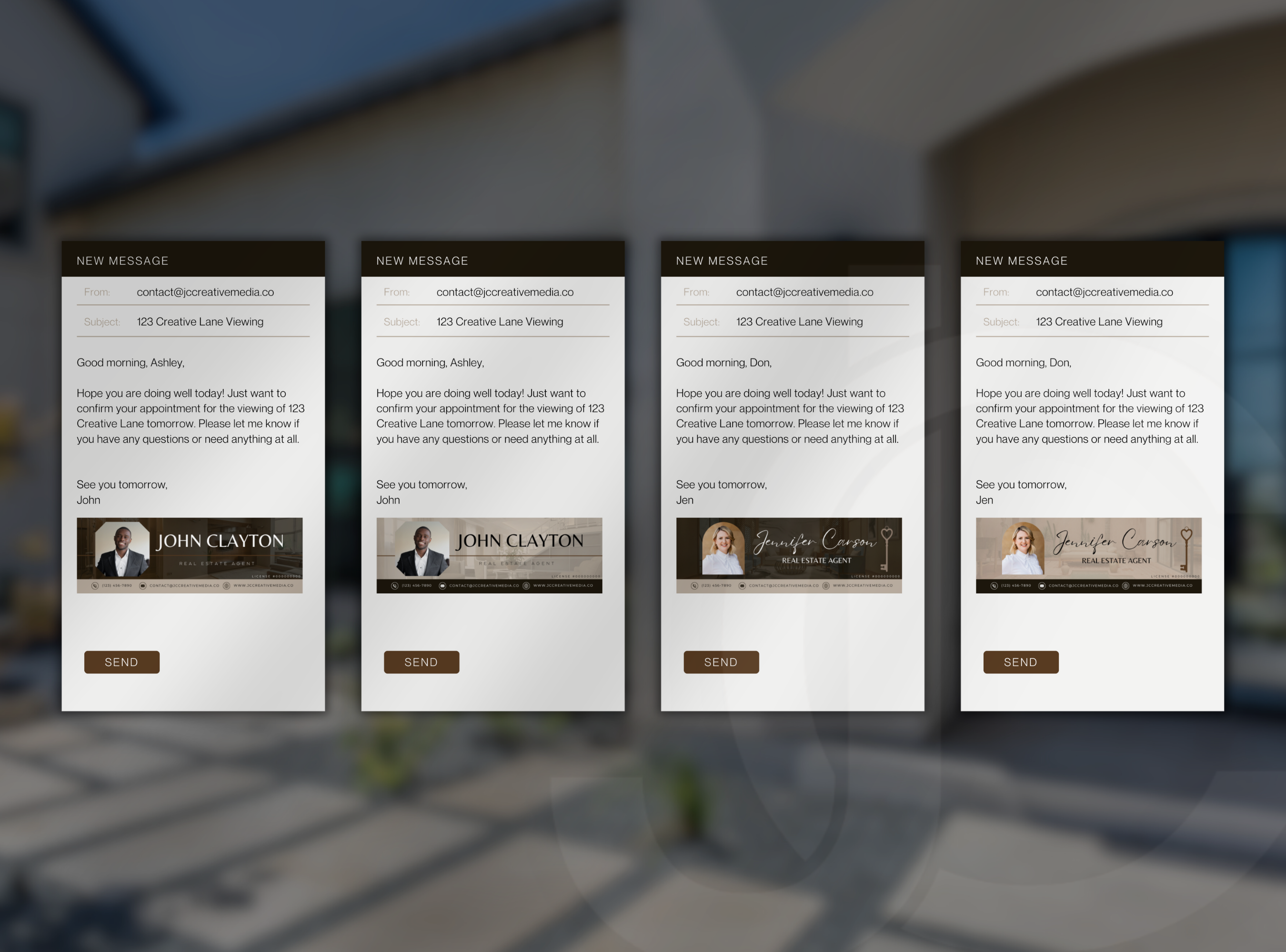 Realtor Email Signature Templates