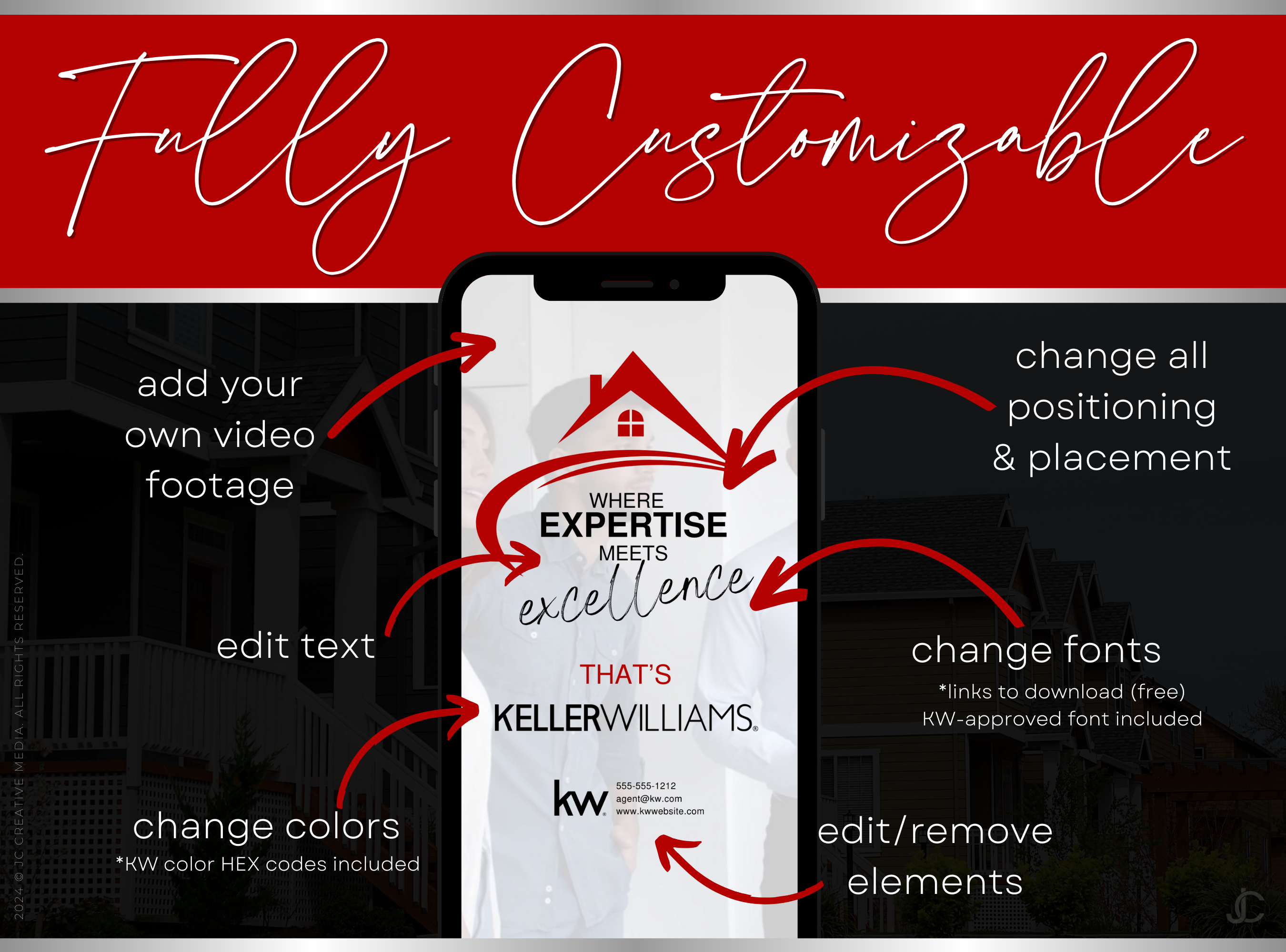 21 KellerWilliams Real Estate Reels Videos for Social Media Marketing