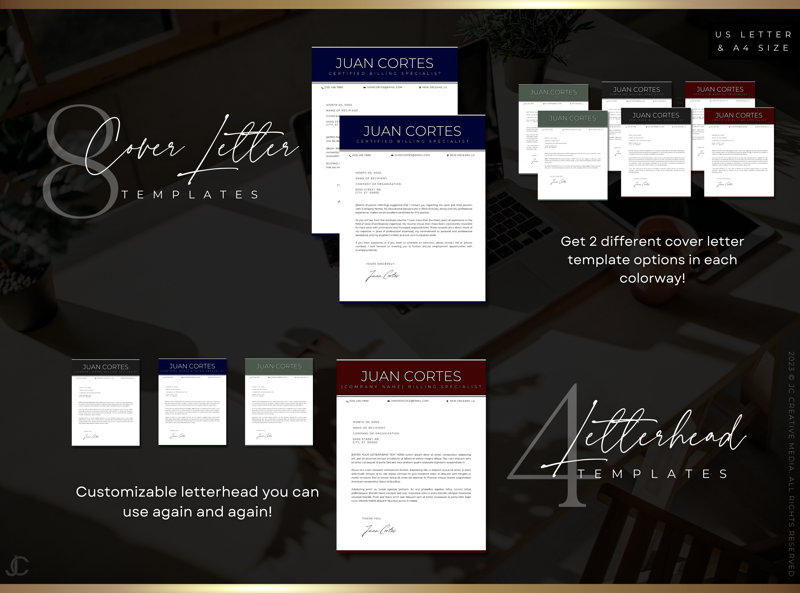 Designer Resume™ Suite (Canva Templates) | Classic Collection™