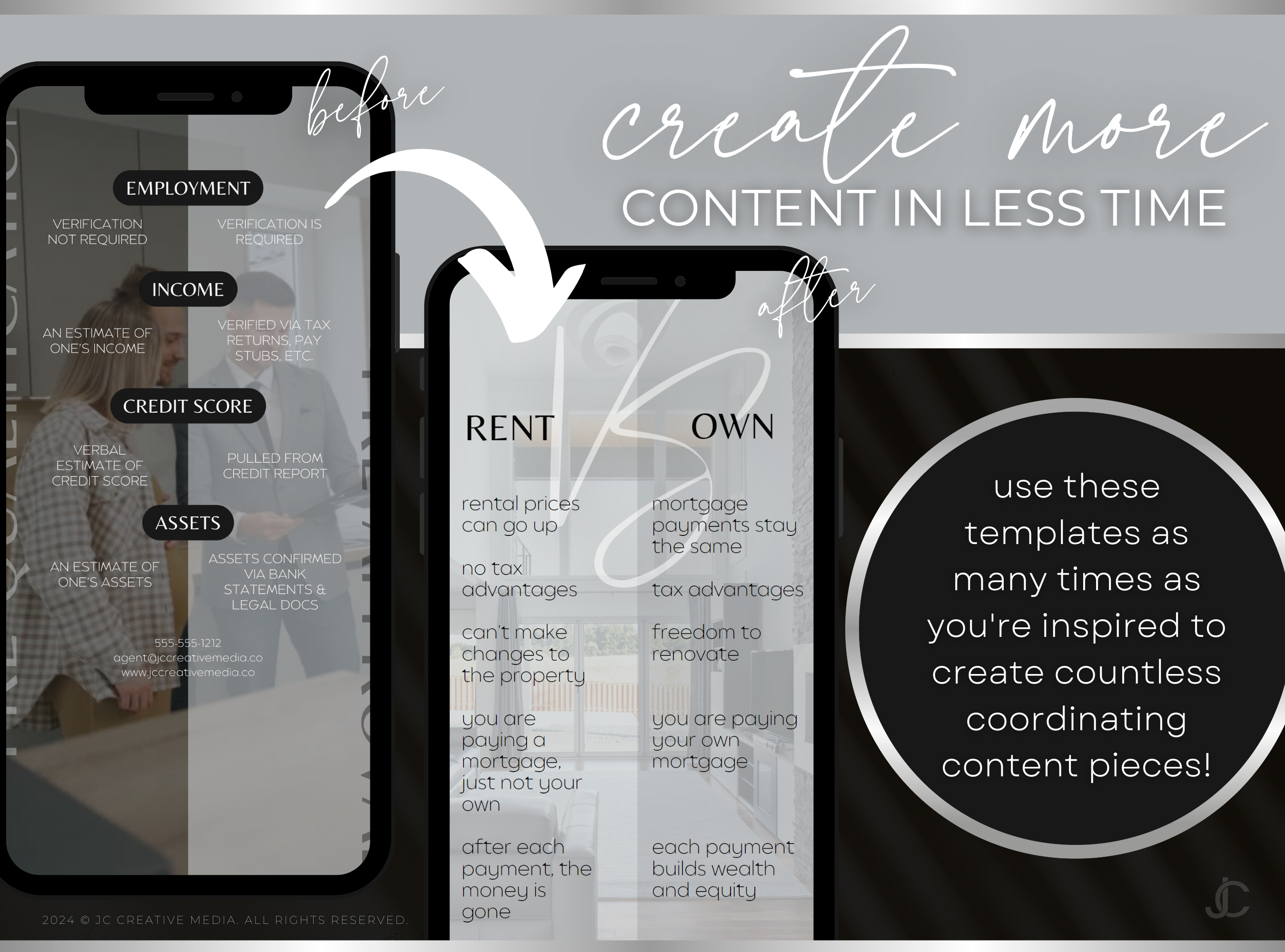 21 Real Estate Marketing Reels Posts: VOL. 3 (Canva Video Templates) | Estate Collection™ Modern Edition