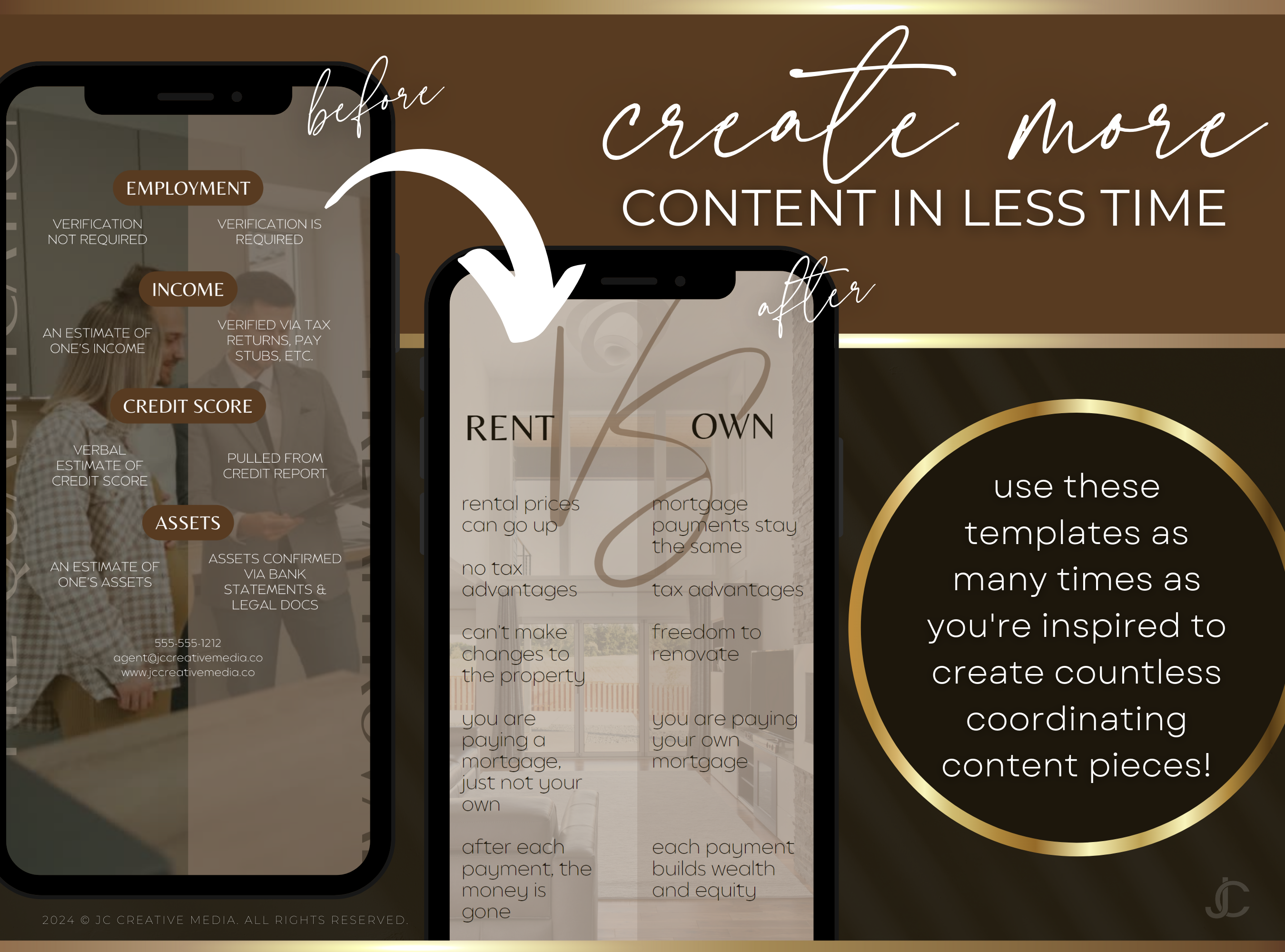 21 Real Estate Marketing Reels Posts: VOL. 3 (Canva Video Templates) | Estate Collection™ Classic Edition