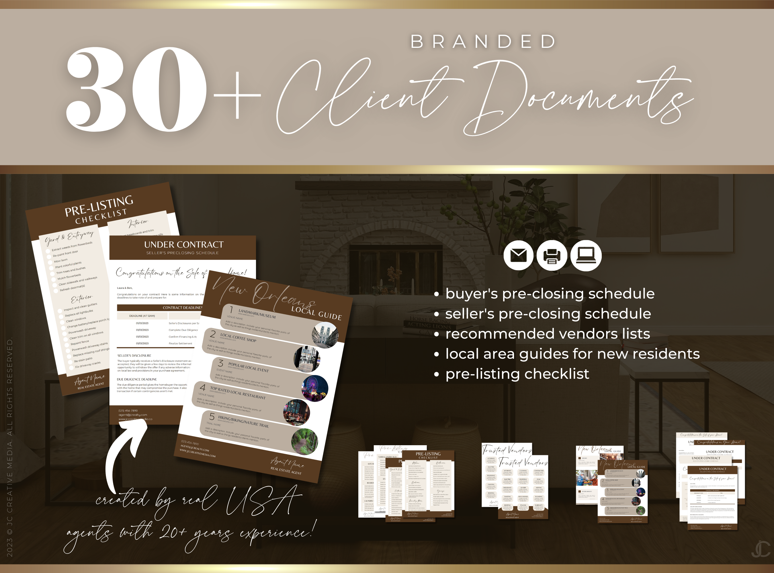 1,100+ Realtor Canva Templates for Real Estate Marketing & Branding | Estate Collection™ Classic Edition