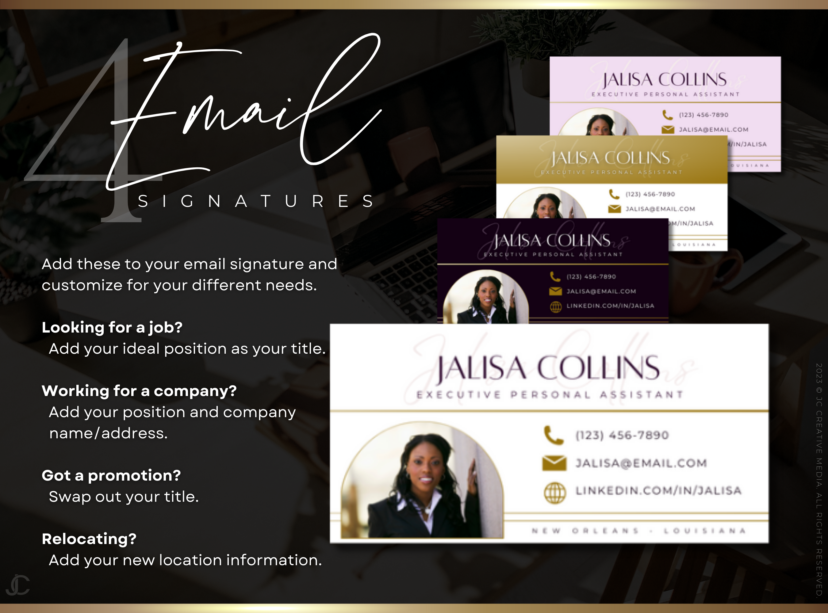 Designer Resume™ Suite (Canva Templates) | Elegance Collection™ Amethyst Edition