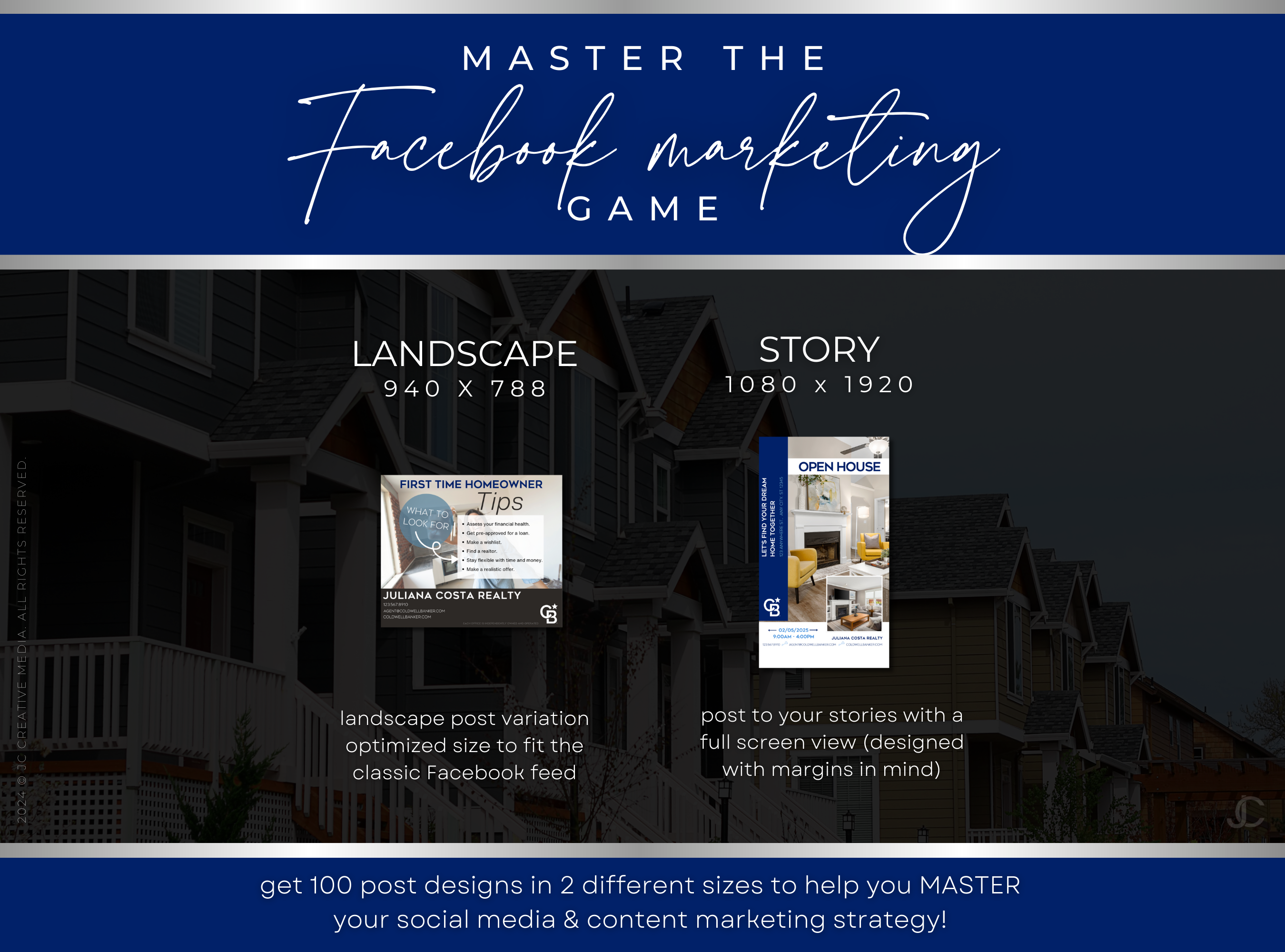 220+ Coldwell Banker Facebook Post & Story Templates for Real Estate Agents