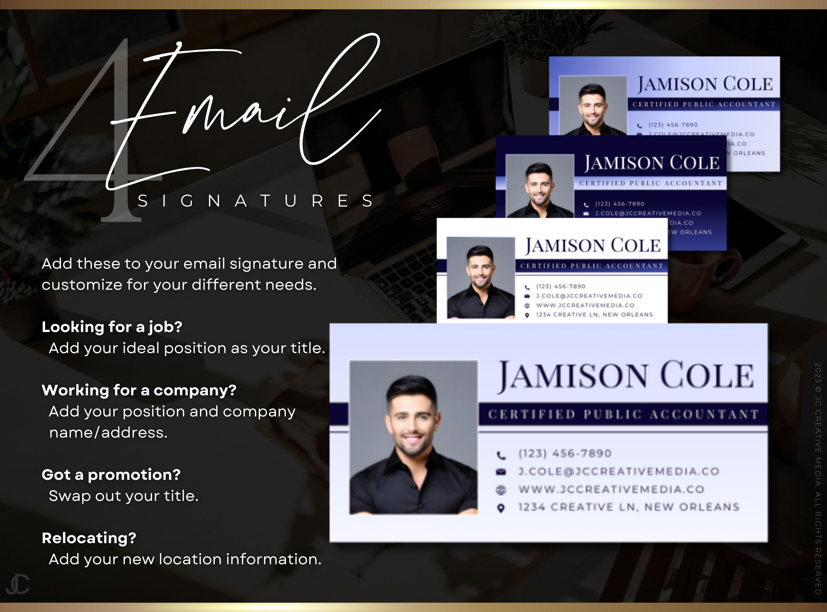 Designer Resume™ Suite (Canva Templates) | Pro Collection™ Sapphire Edition