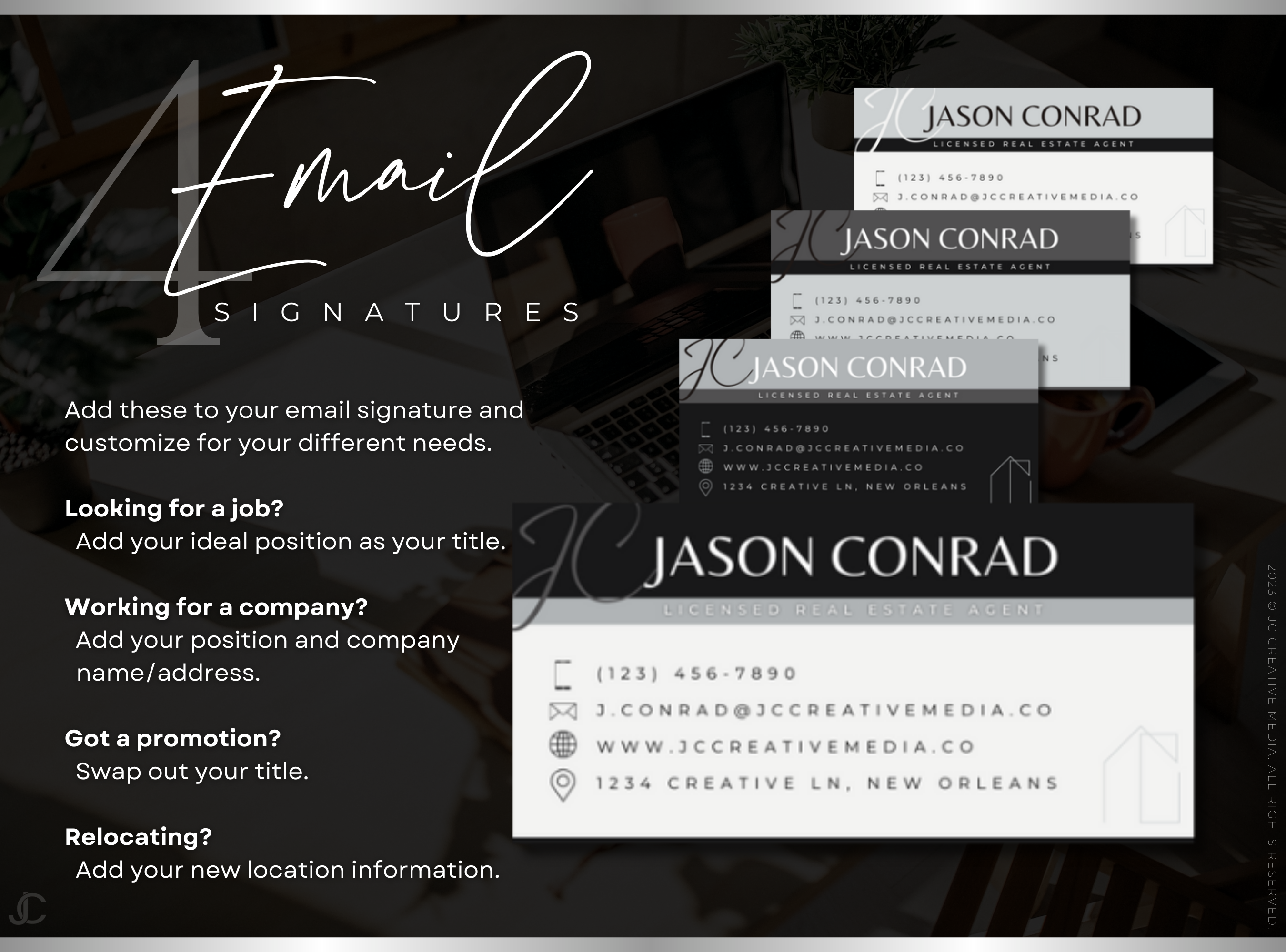 Designer Resume™ Suite (Canva Templates) | Estate Collection™ Modern Edition