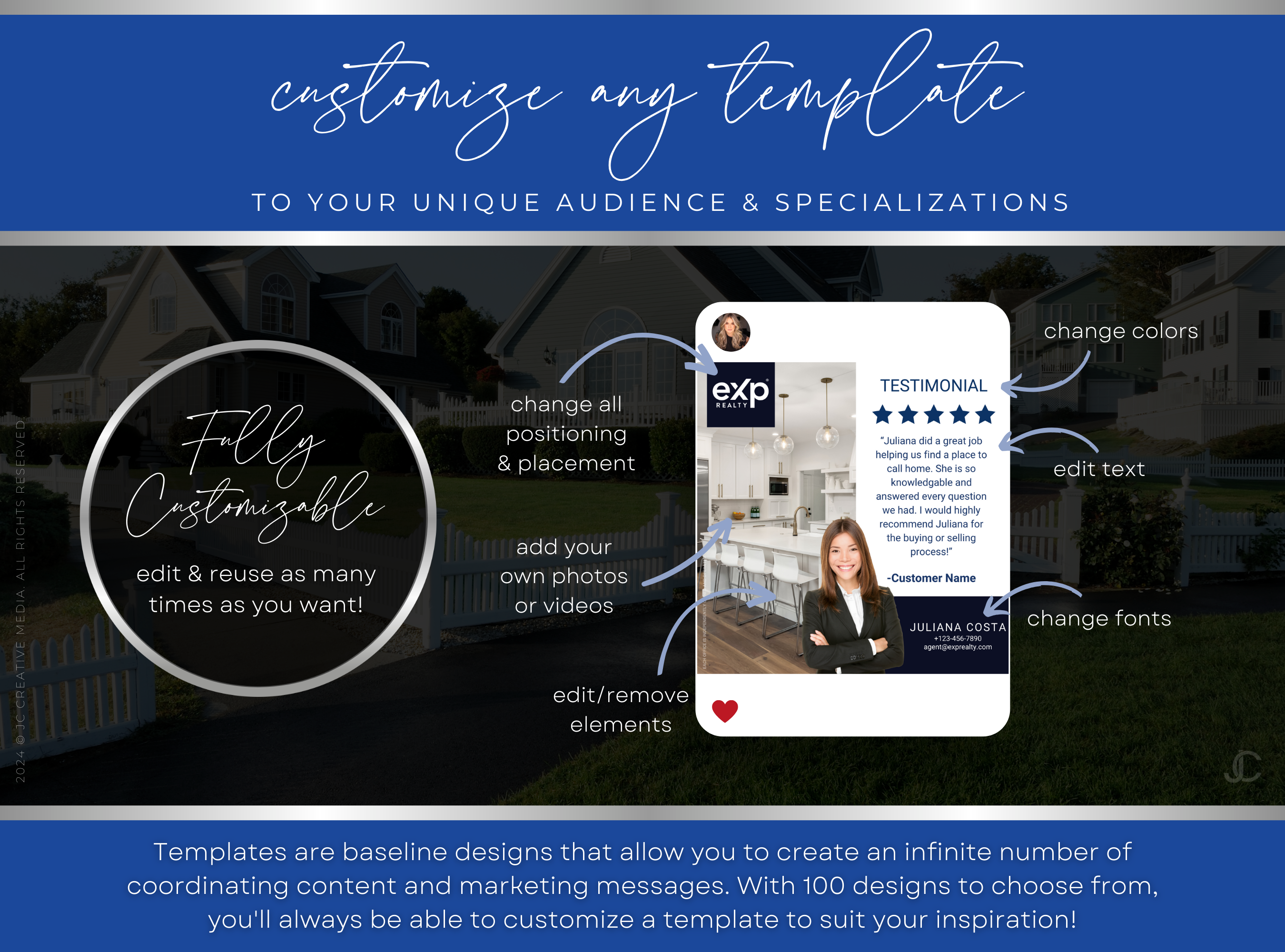 420+ eXp Realty Instagram Marketing & Branding Templates for Real Estate Agents